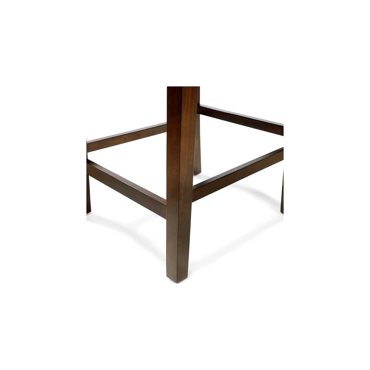 Tabouret de comptoir en bois cloué Furniture of America Elona, cerisier