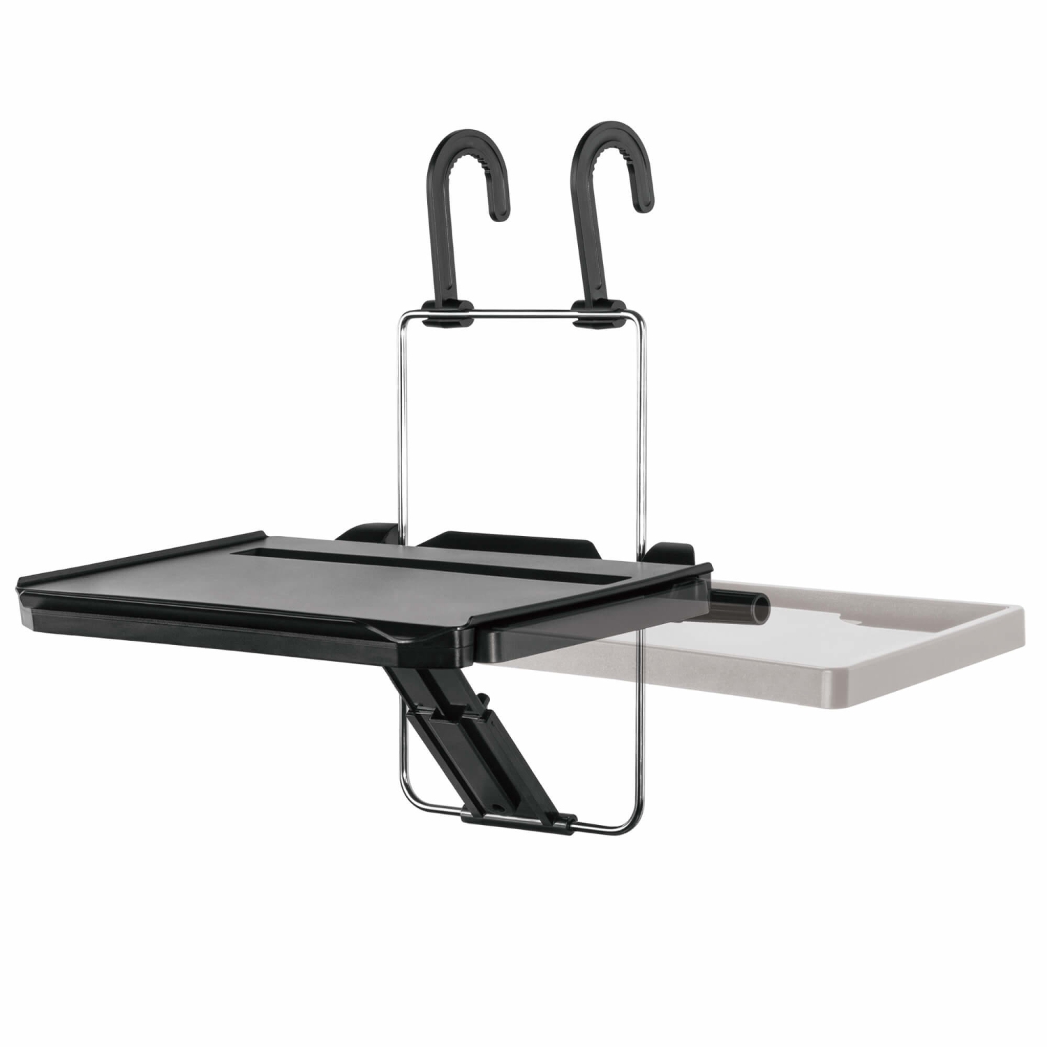 Foldable Steering Wheel Car Back Seat Tray with Cup Holder for Laptop Tablet Cellphone and Car Trip - PrimeCables