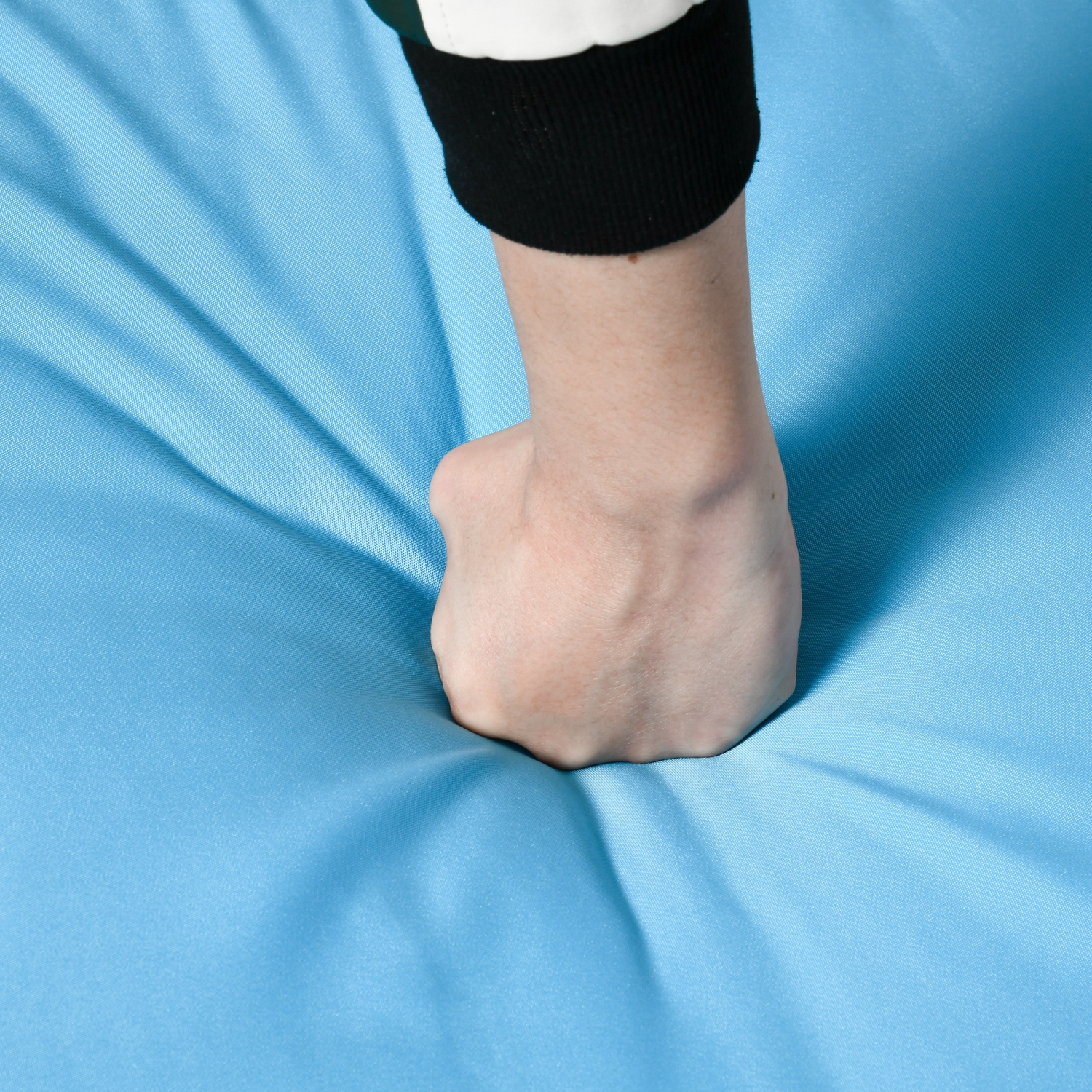 Outsunny 4 Pieces Wicker Patio Furniture Set with Thick Cushions, Outdoor PE Rattan Conversation Sofa Set with Glass Top Table & Extra Wide Seat, Sky