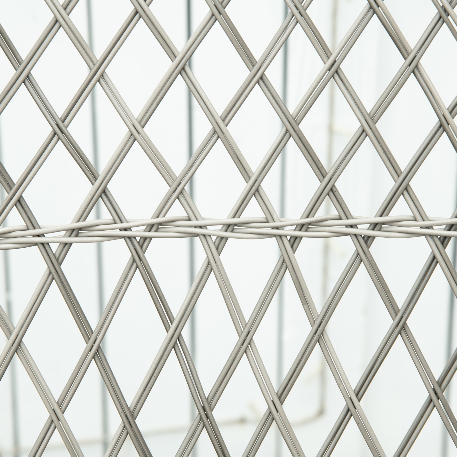 Chaise berçante en rotin Outsunny, chaise berçante de patio en osier avec coussins épais, pour porche de jardin, kaki