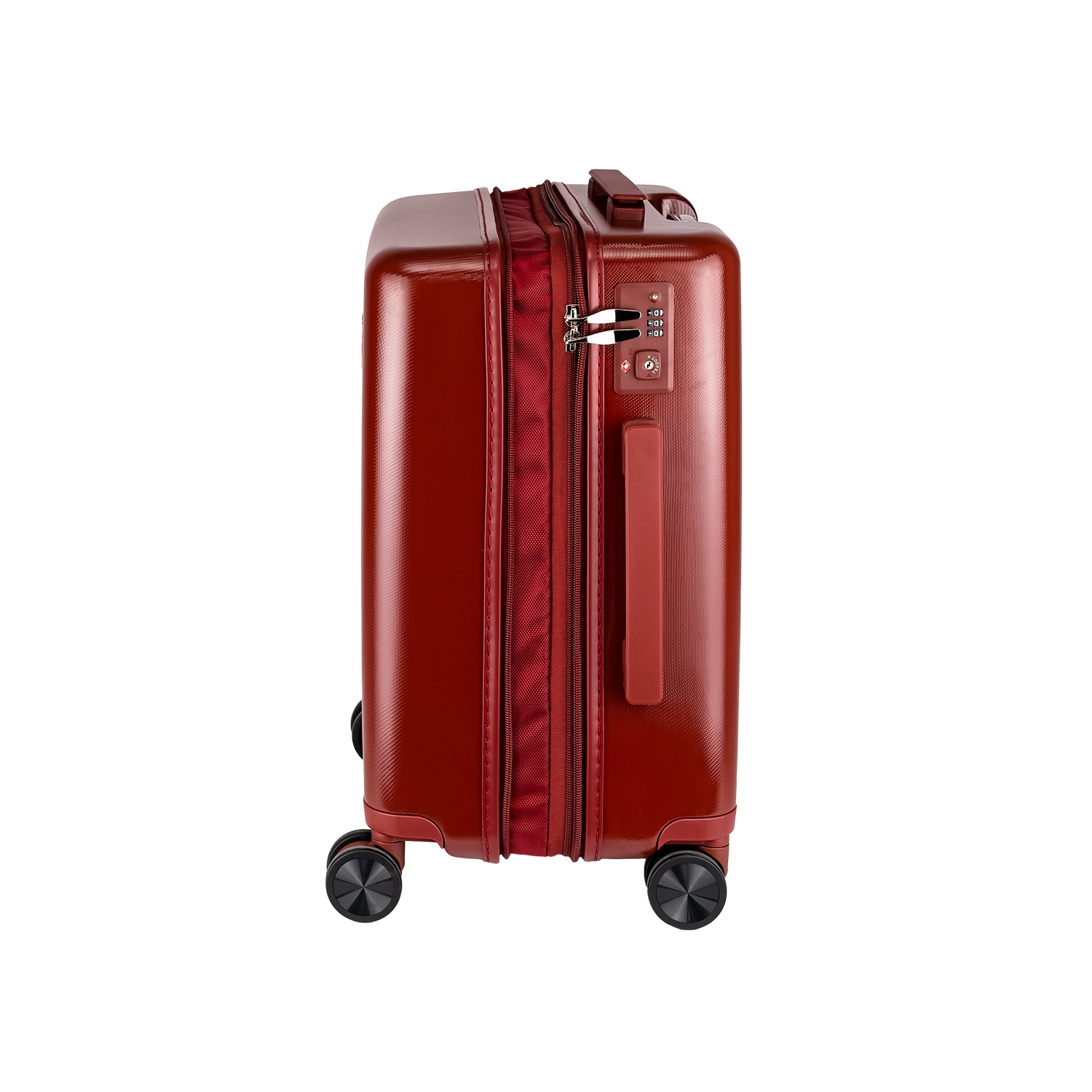 Valise de cabine de la collection Himko de Holdall, orchidée rouge