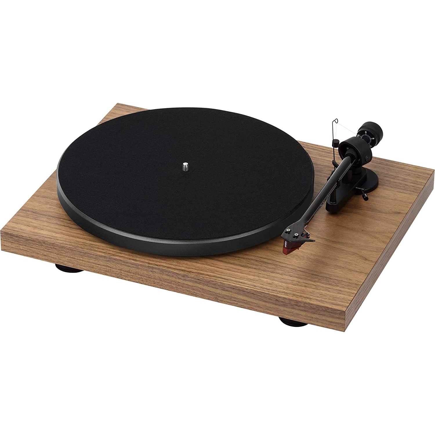 Pro-Ject Debut Carbon EVO Turntable With Ortofon 2M Red Cartridge -Walnut