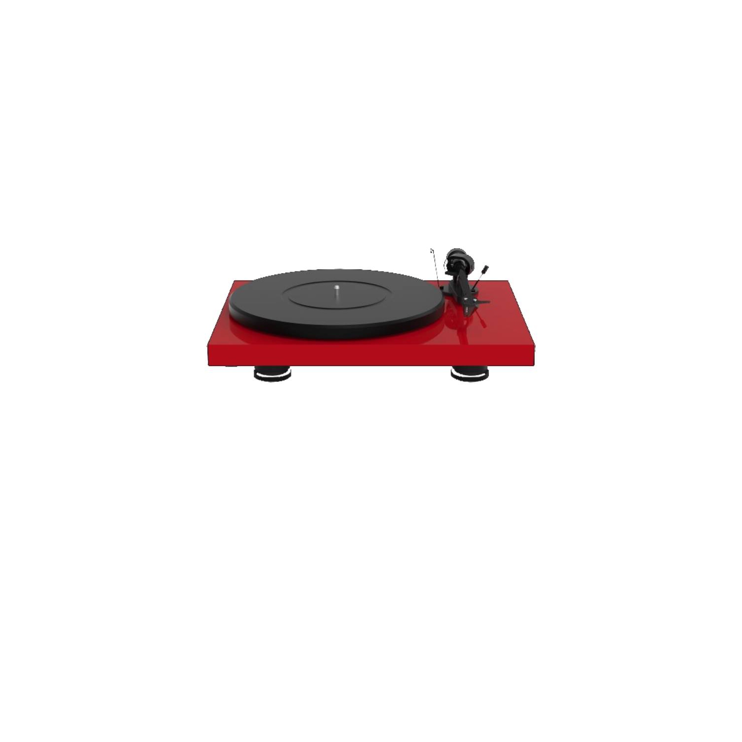 Pro-Ject Debut Carbon EVO Turntable With Ortofon 2M Red Cartridge -HG Red