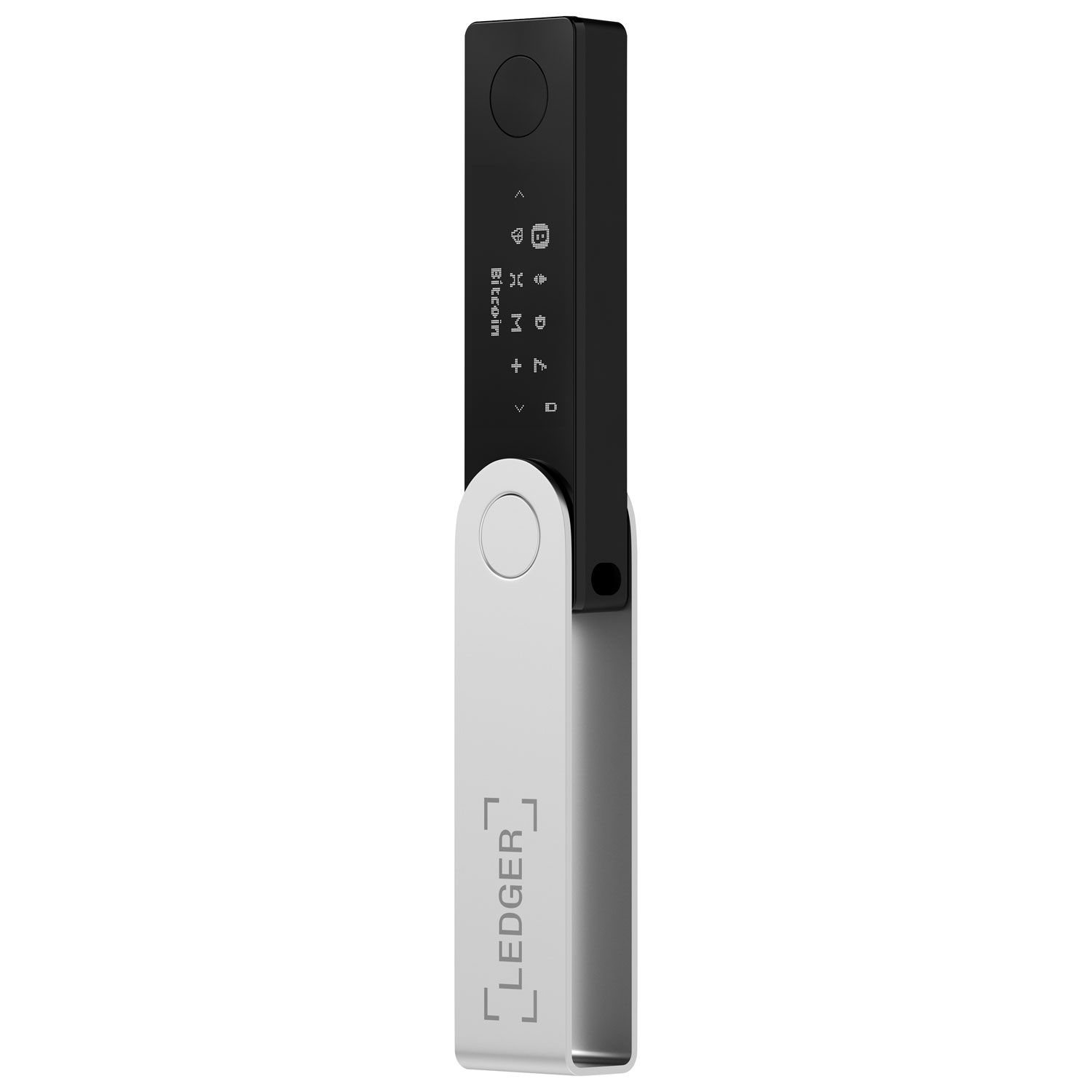 Portefeuille de cryptomonnaie Nano X de Ledger - Noir onyx