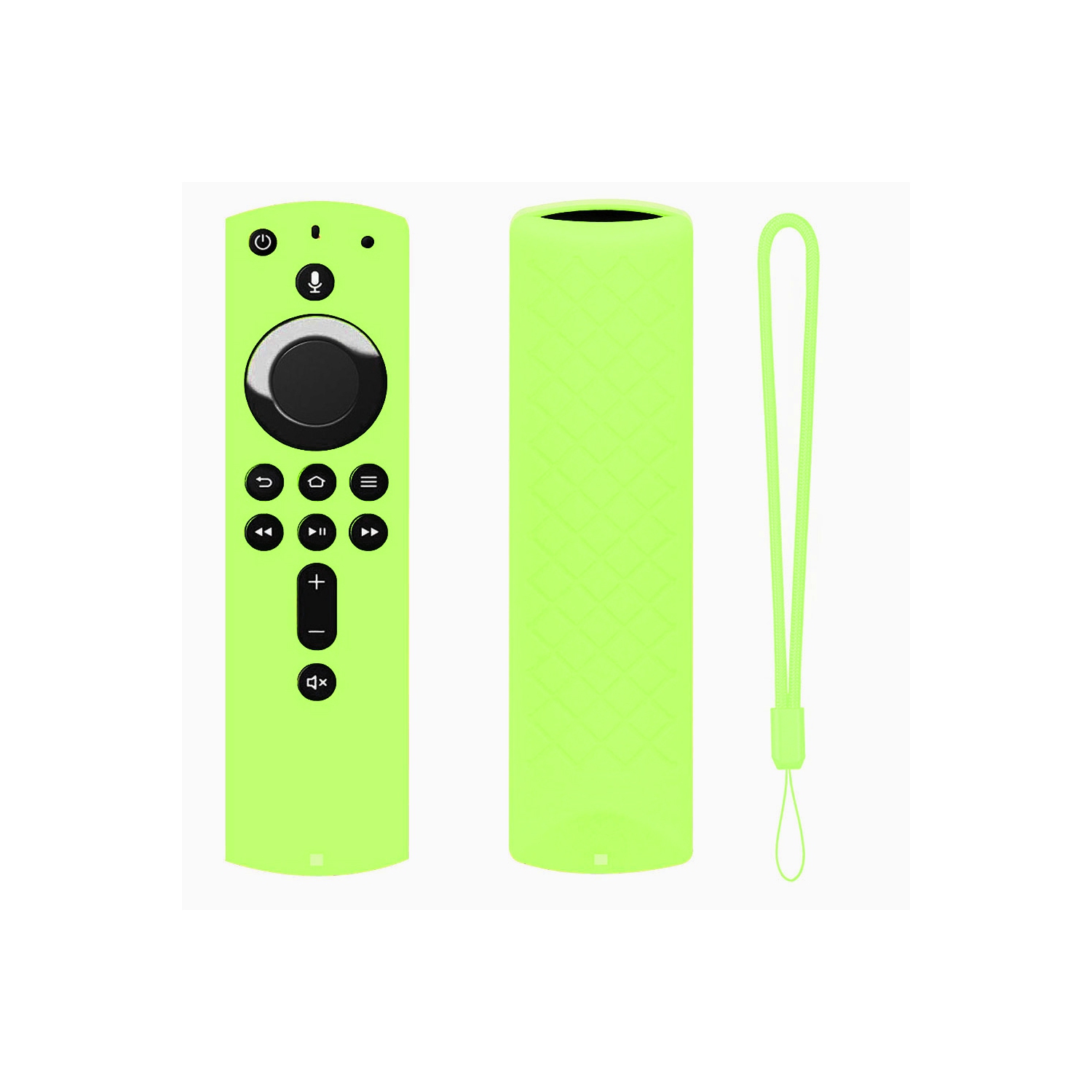 Silicone Case for All-New Alexa Voice Remote for Fire TV Stick 4K, Fire TV Stick (2nd Gen), Fire TV (3rd Gen) Fluorescence Green