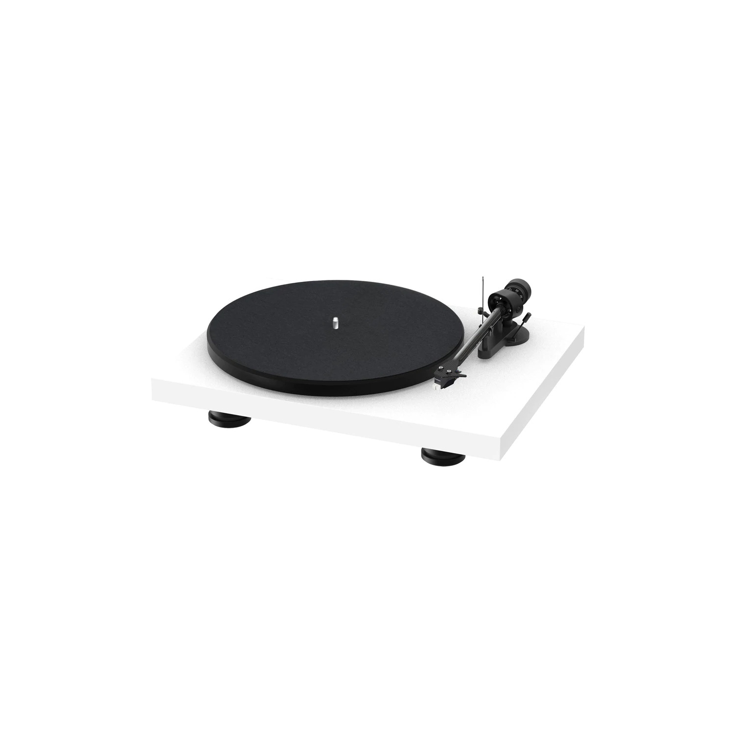 Pro-Ject Debut Carbon EVO Turntable With Ortofon 2M Red Cartridge -Satin White