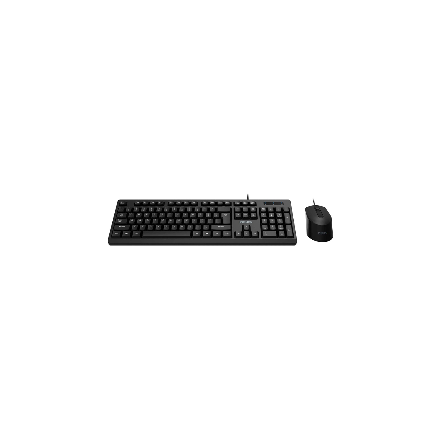 Philips C234 USB Wired Keyboard & Mouse Combo_Black
