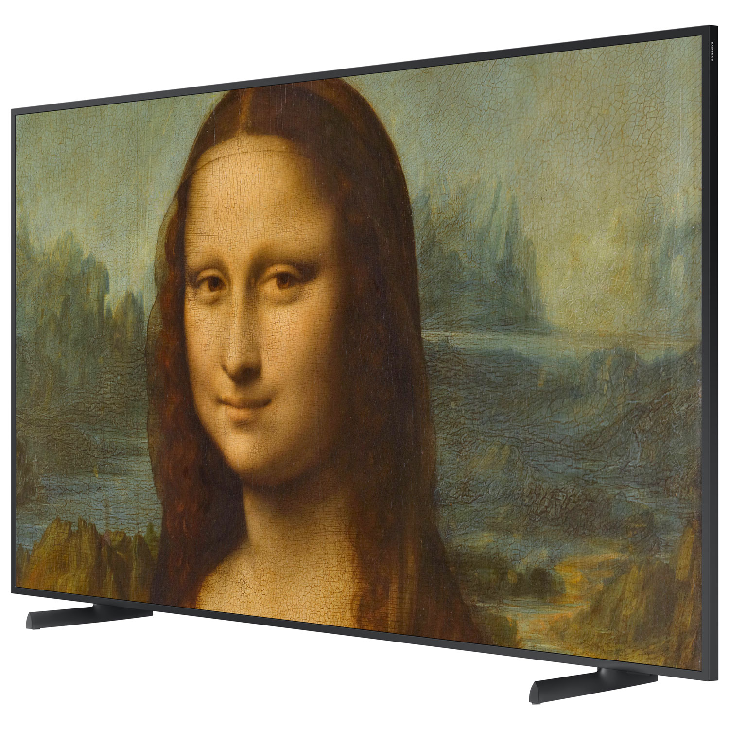 Téléviseur intelligent Tizen HDR QLED UHD 4K de 75 po Le Cadre de Samsung - 2022 - Noir anthracite