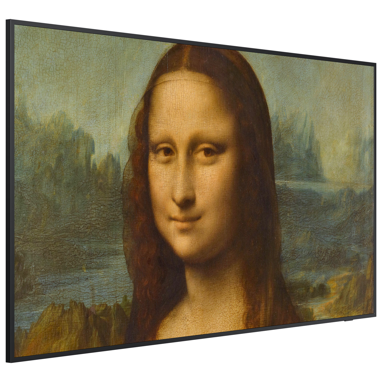 Téléviseur intelligent Tizen HDR QLED UHD 4K de 75 po Le Cadre de Samsung - 2022 - Noir anthracite