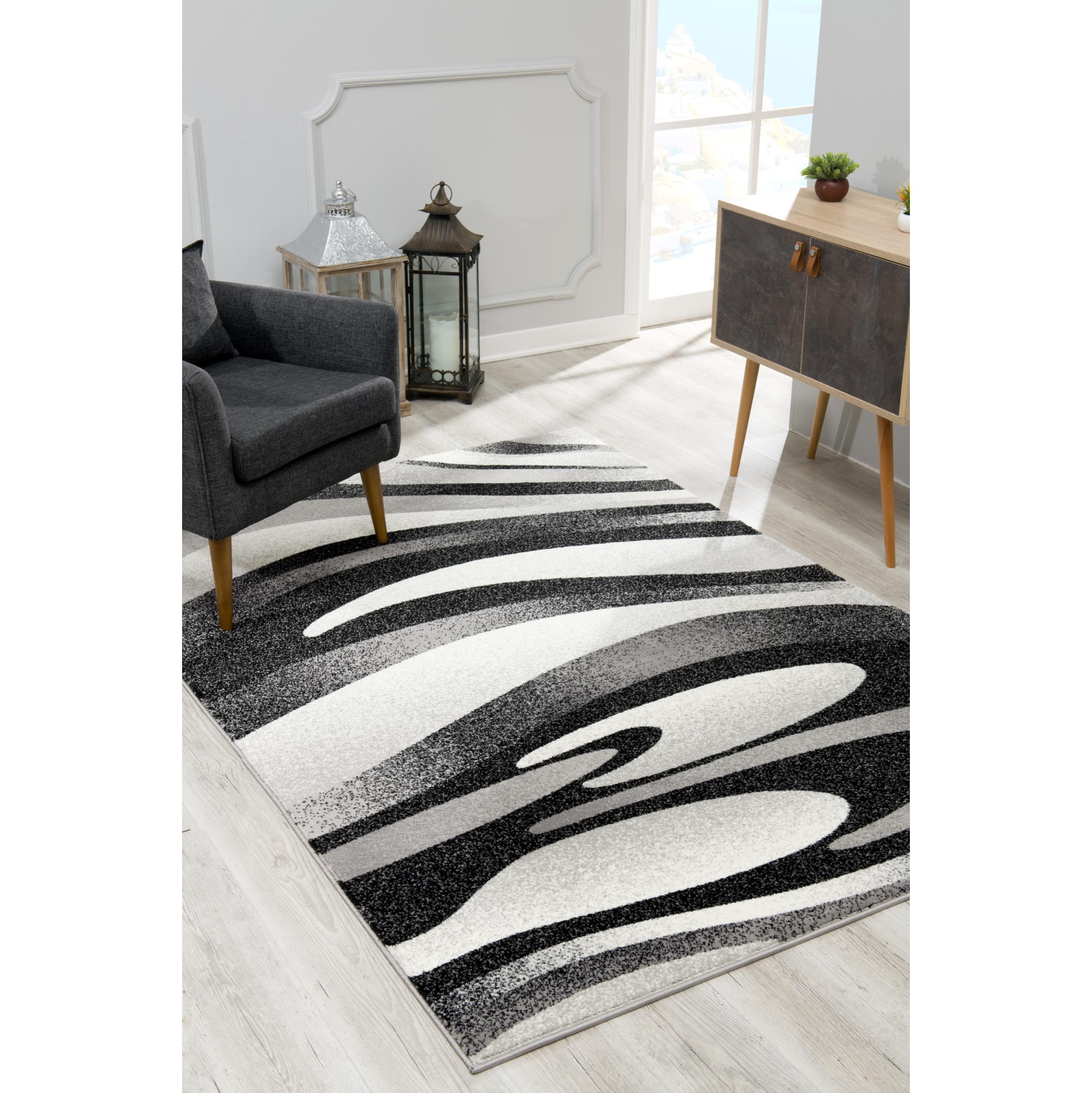 Rug Branch Modern Abstract Boho Indoor Rug