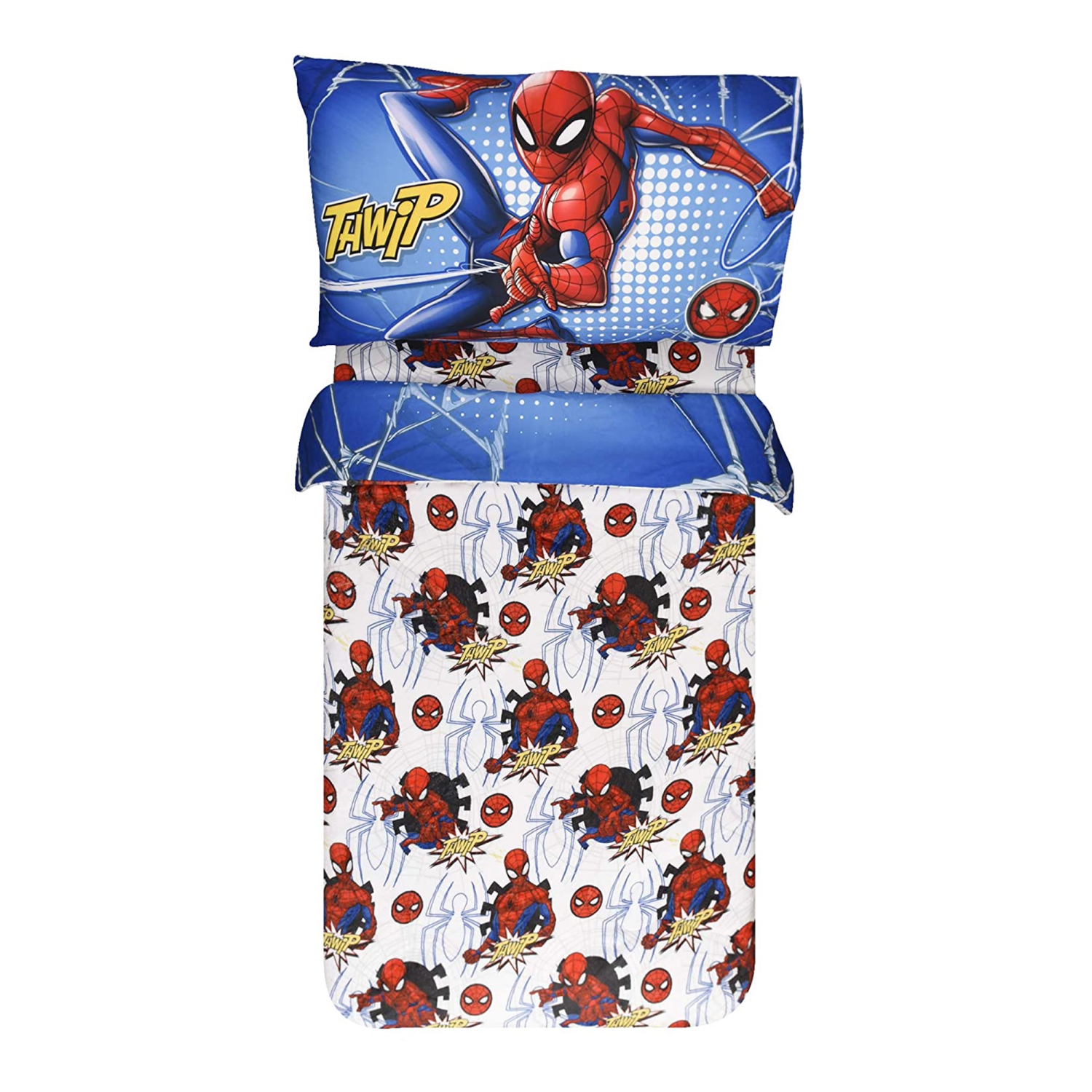 Marvel Spiderman 3-Piece Toddler Bedding Sheet Set