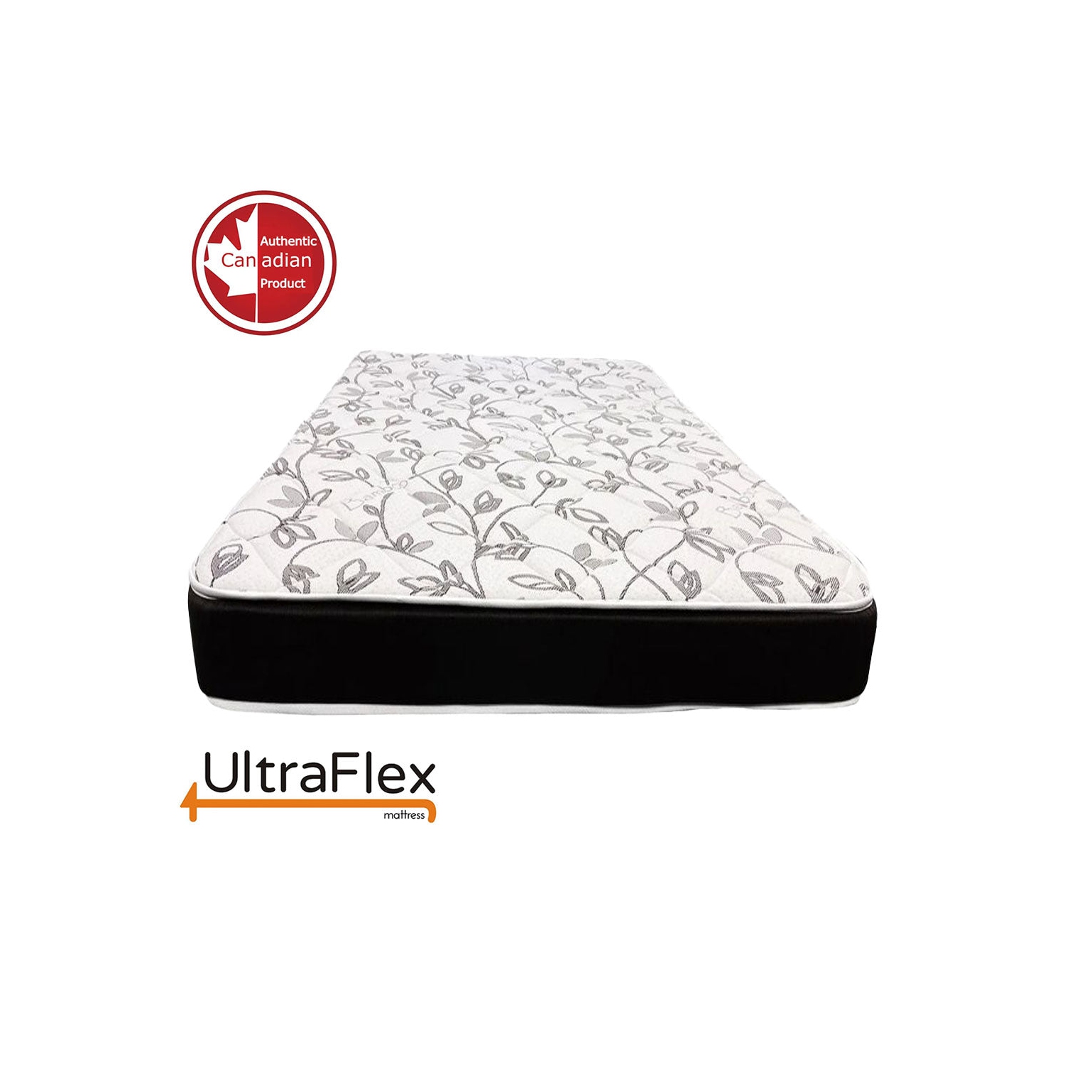 UltraFlex ZENITH- High-Density Soy Foam, Temperature Regulating Cooling Gel Mattress With Support Zones with Waterproof Mattress Protector