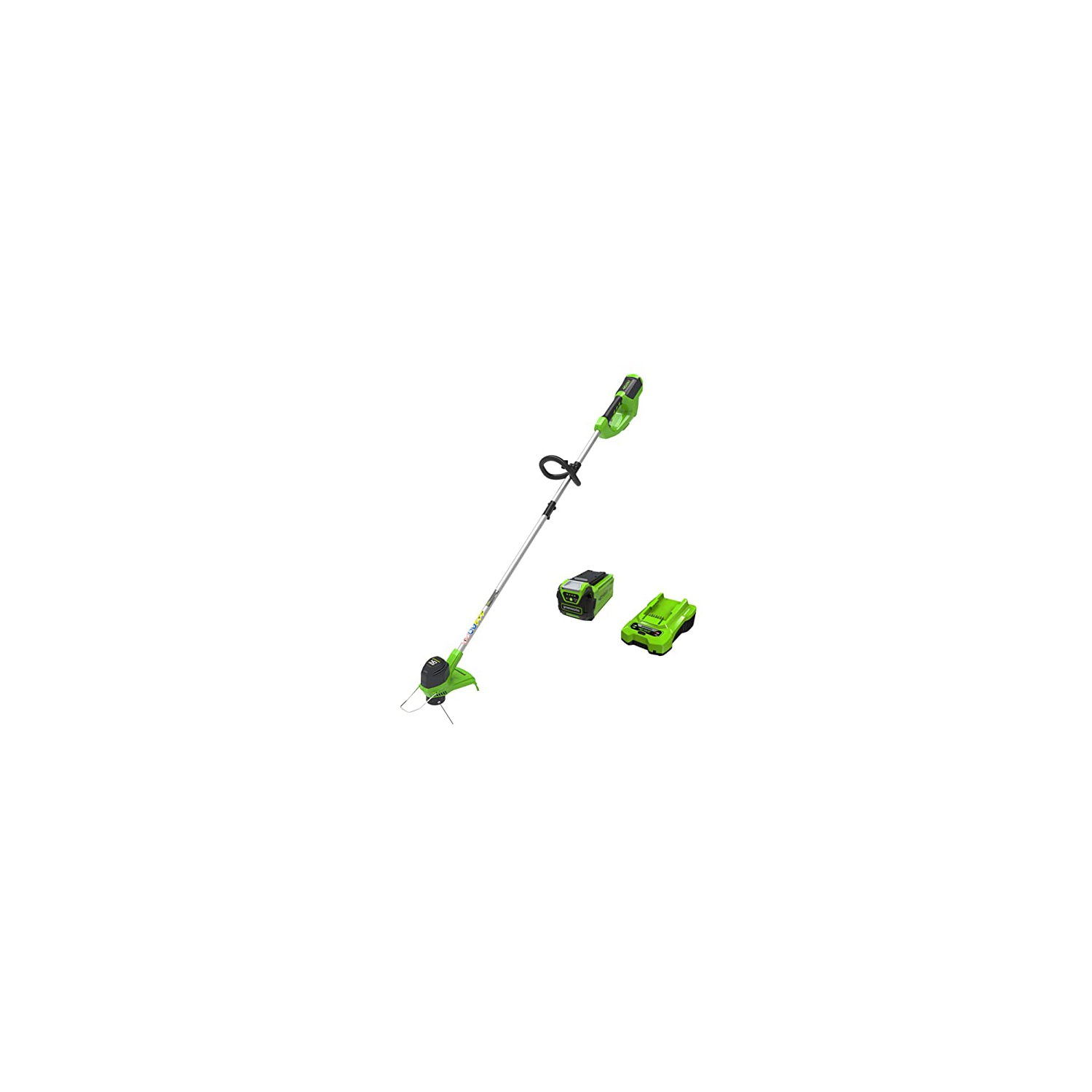 Greenworks 40V 12" Cordless String Trimmer, 2.0Ah Battery and Charger Included