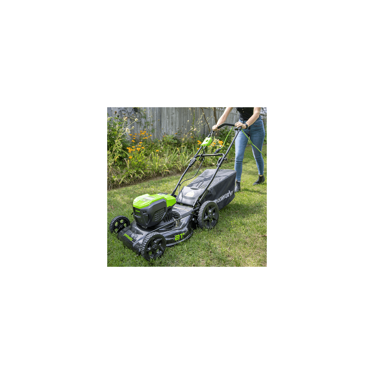 Greenworks 13-Amp 21" Electric Corded Lawn Mower