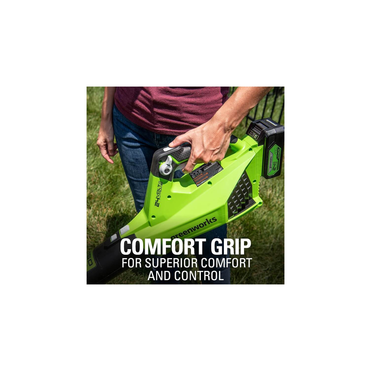 Greenworks 24V Brushless Axial Blower, Battery Not Included BL24L00