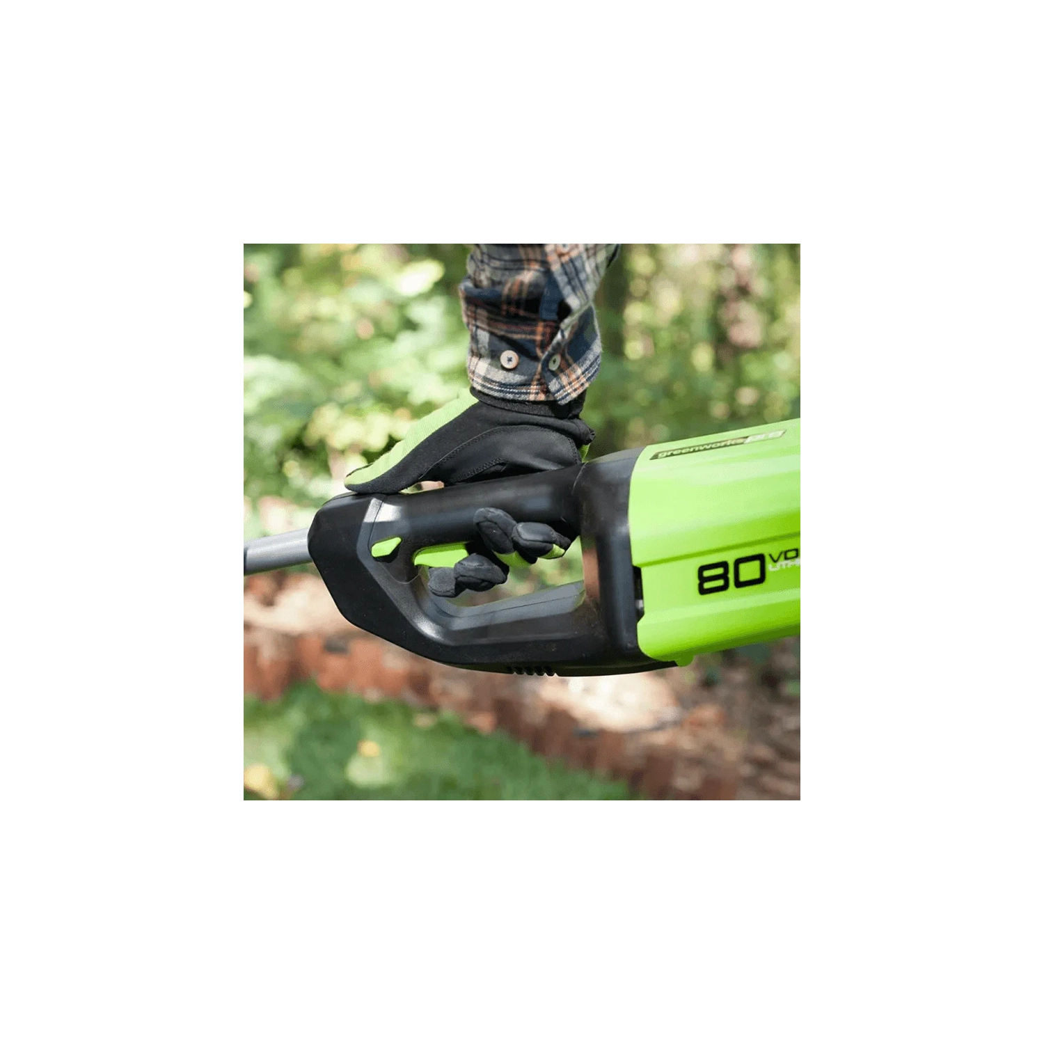 Scie à chaîne sans fil Greenworks Pro 80 V, 10 po, batterie 2 Ah et chargeur inclus PS80L210