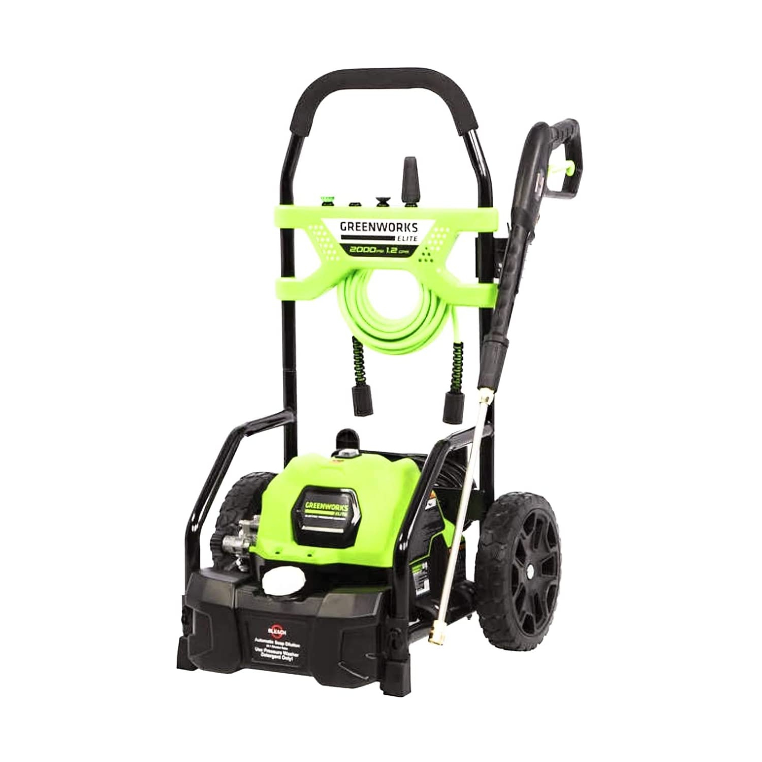 Greenworks 2000 psi electric deals pressure washer 5107402