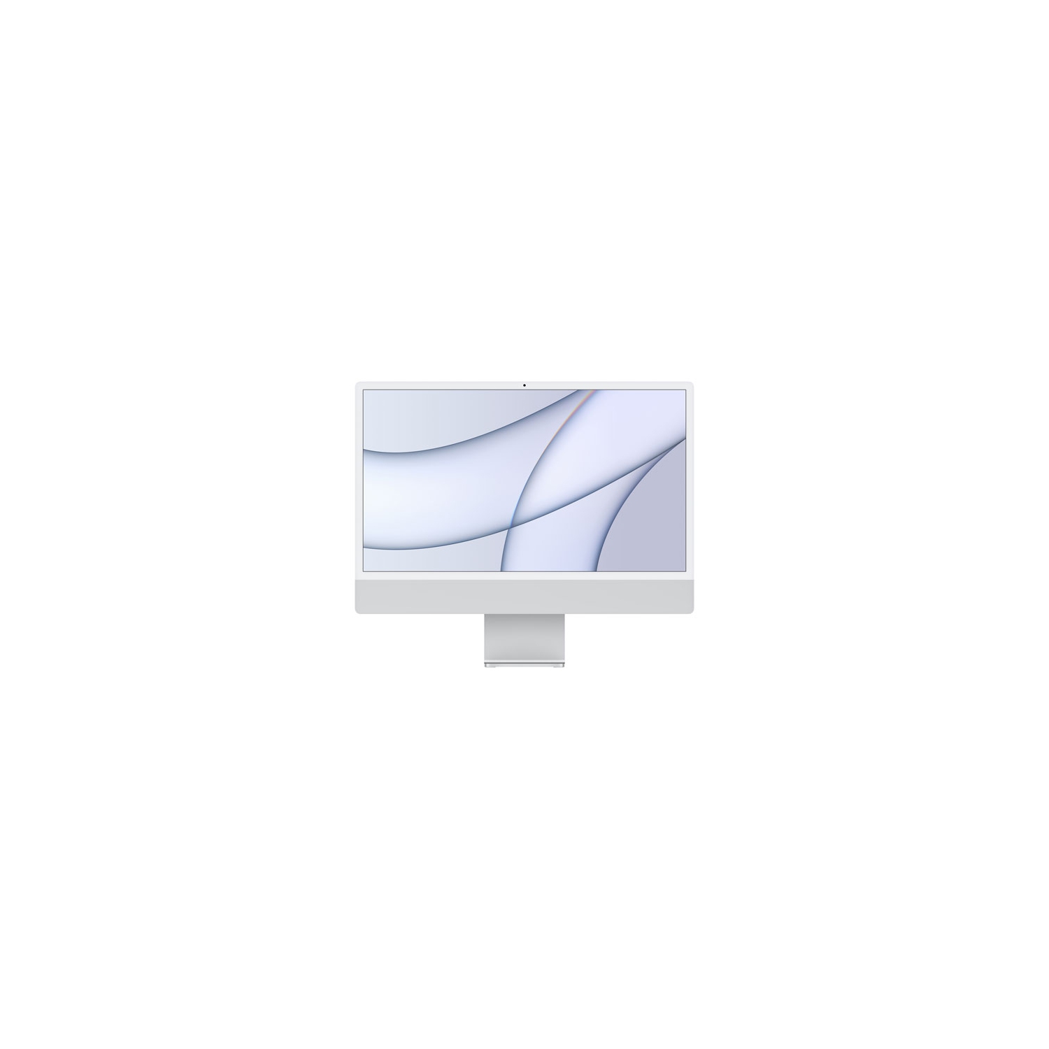 Boîte ouverte - iMac de 24 po d'Apple - Argenté (M1 d'Apple/CG à 8 coeurs/SSD 512&nbsp;Go/RAM 8&nbsp;Go) - Ang