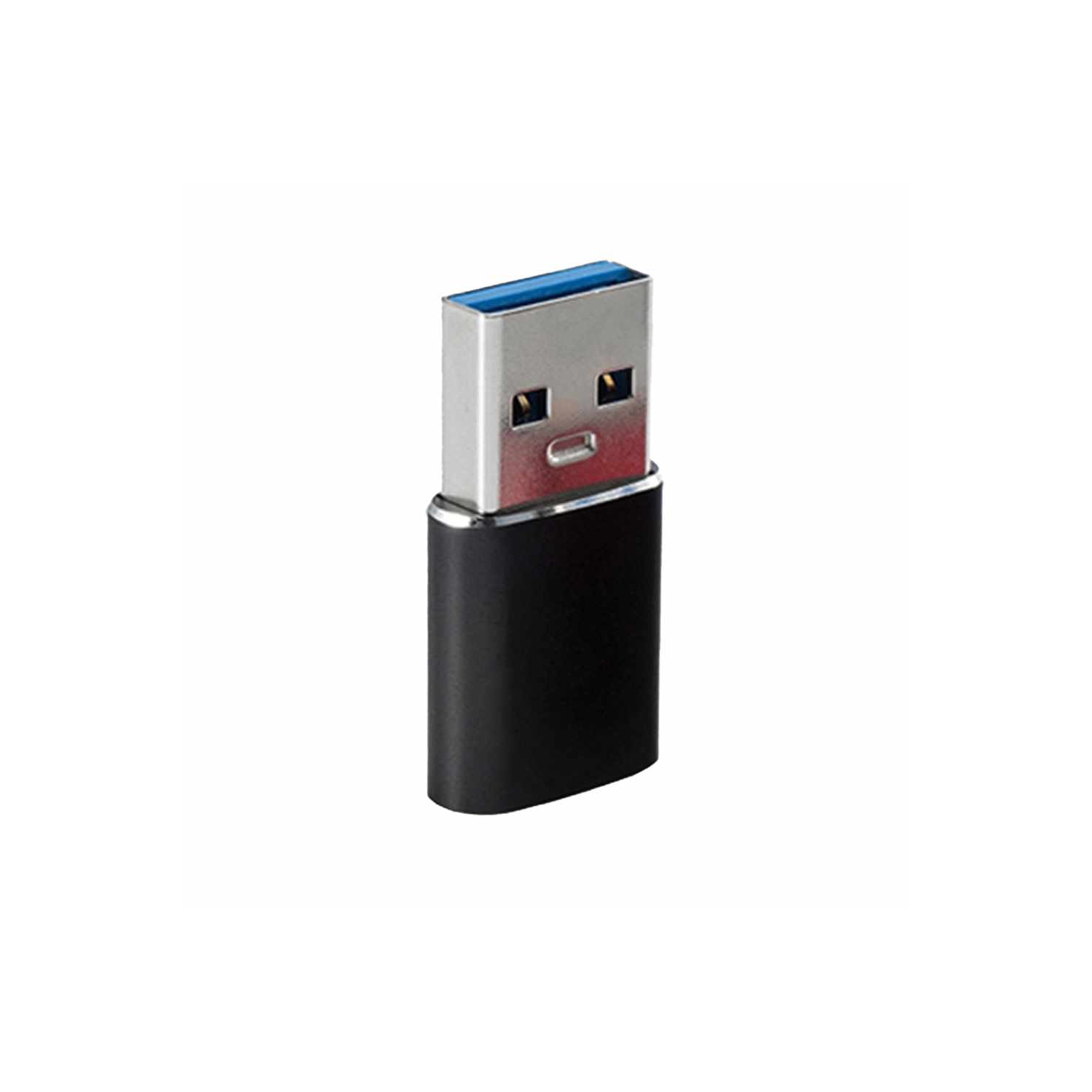 Bulk Packaging USB 3.1 Male to USB-C 3.1 Female Adapter Black