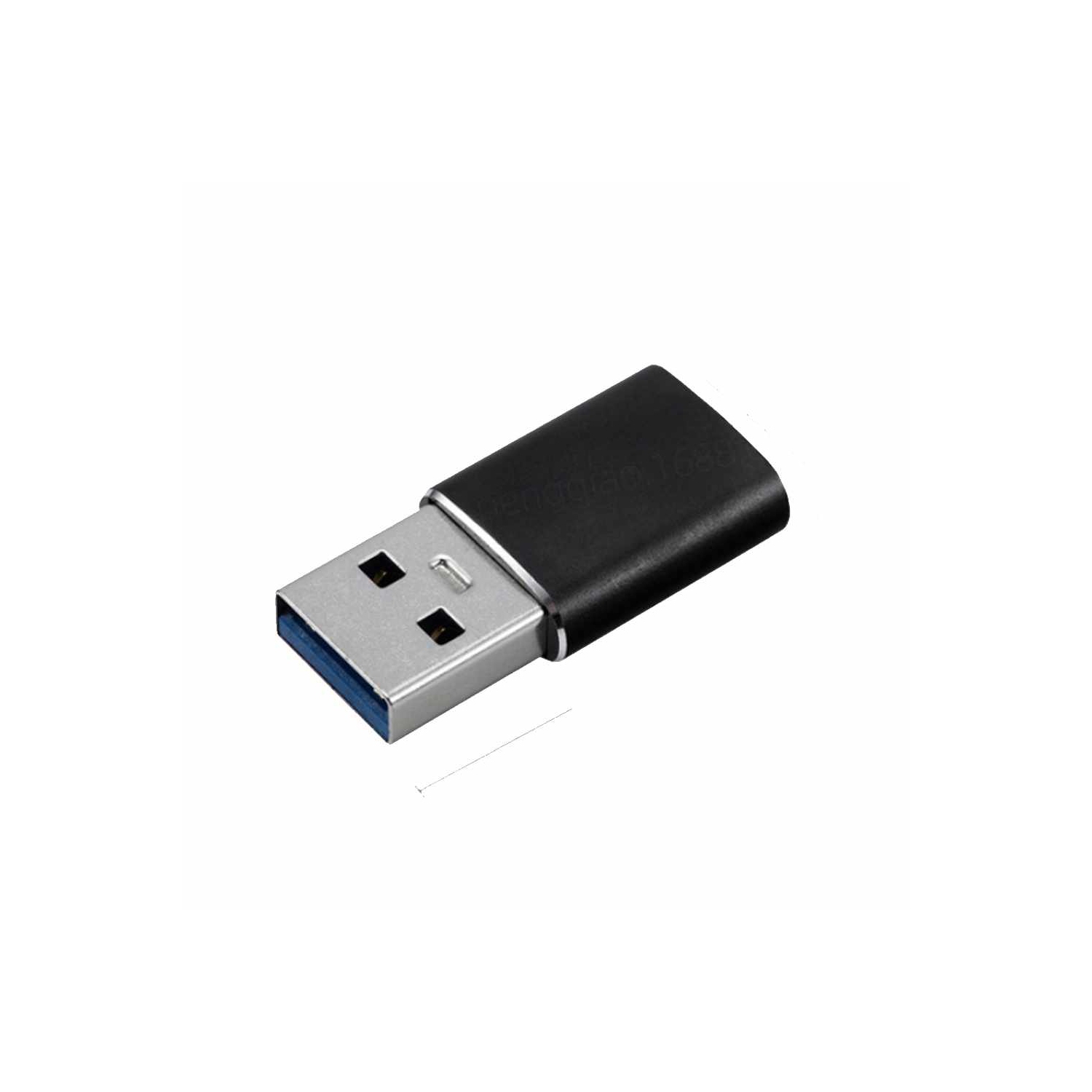 Bulk Packaging USB 3.1 Male to USB-C 3.1 Female Adapter Black
