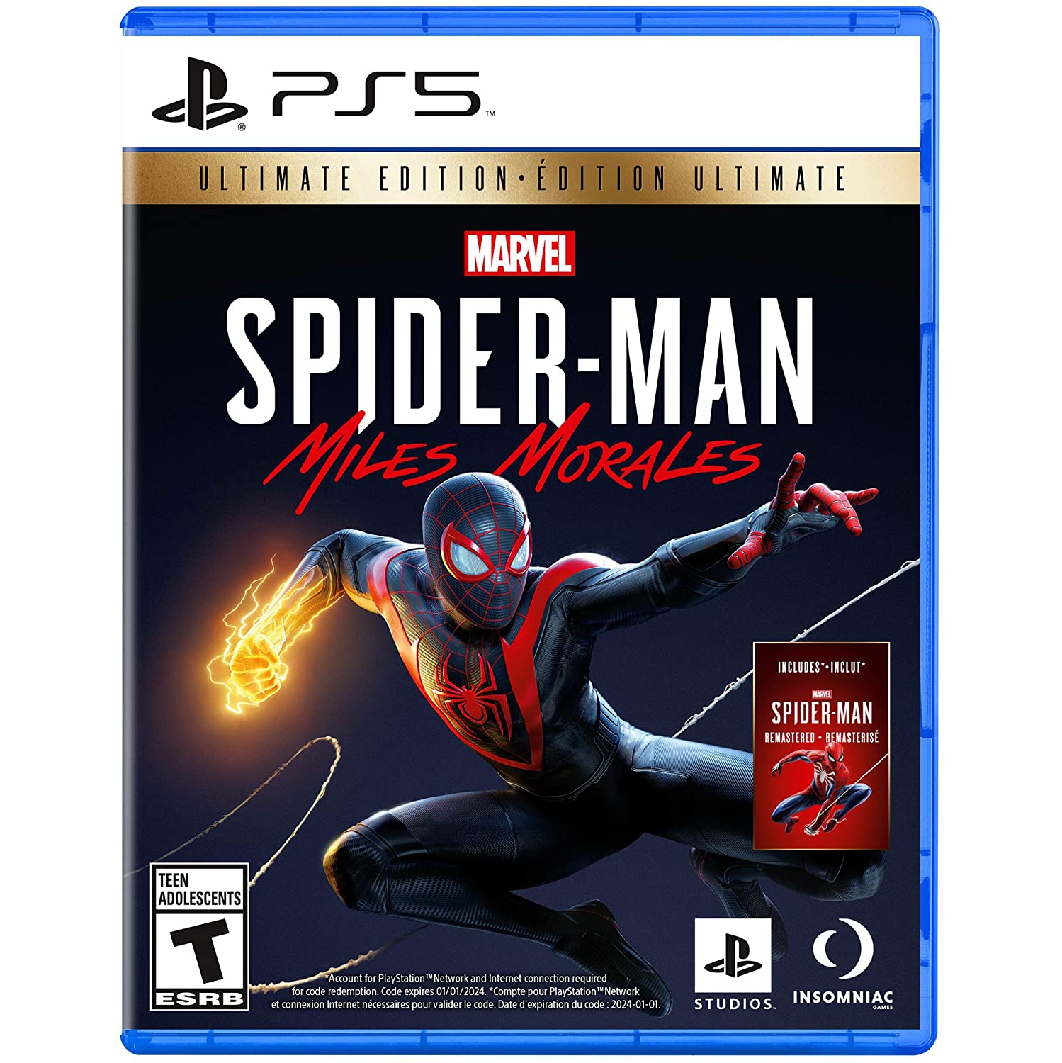 Previously Played - Spider-Man: Miles Morales Ultimate Edition (PS5)