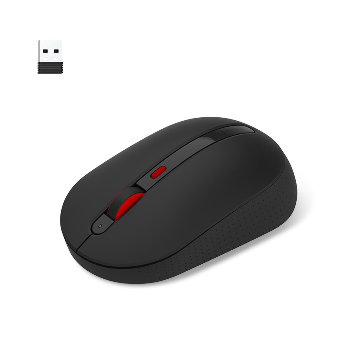 XIAOMI MIIIW M20 2.4G Silent Wireless Mouse with Nano Receiver, 3 Adjustable DPI Levels, Black