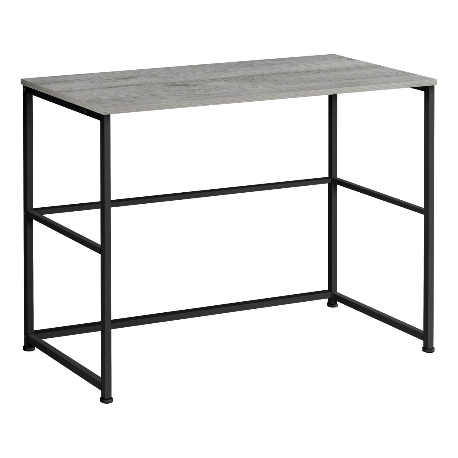 Monarch Specialties I 7778 Computer Desk 40"L Grey Black Metal
