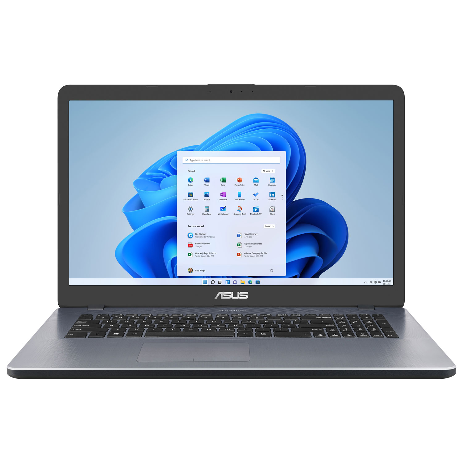 ASUS VivoBook X705MA 17.3" Laptop - Star Grey (Intel Pentium Silver N5030/256GB SSD/8GB RAM/Win 11)