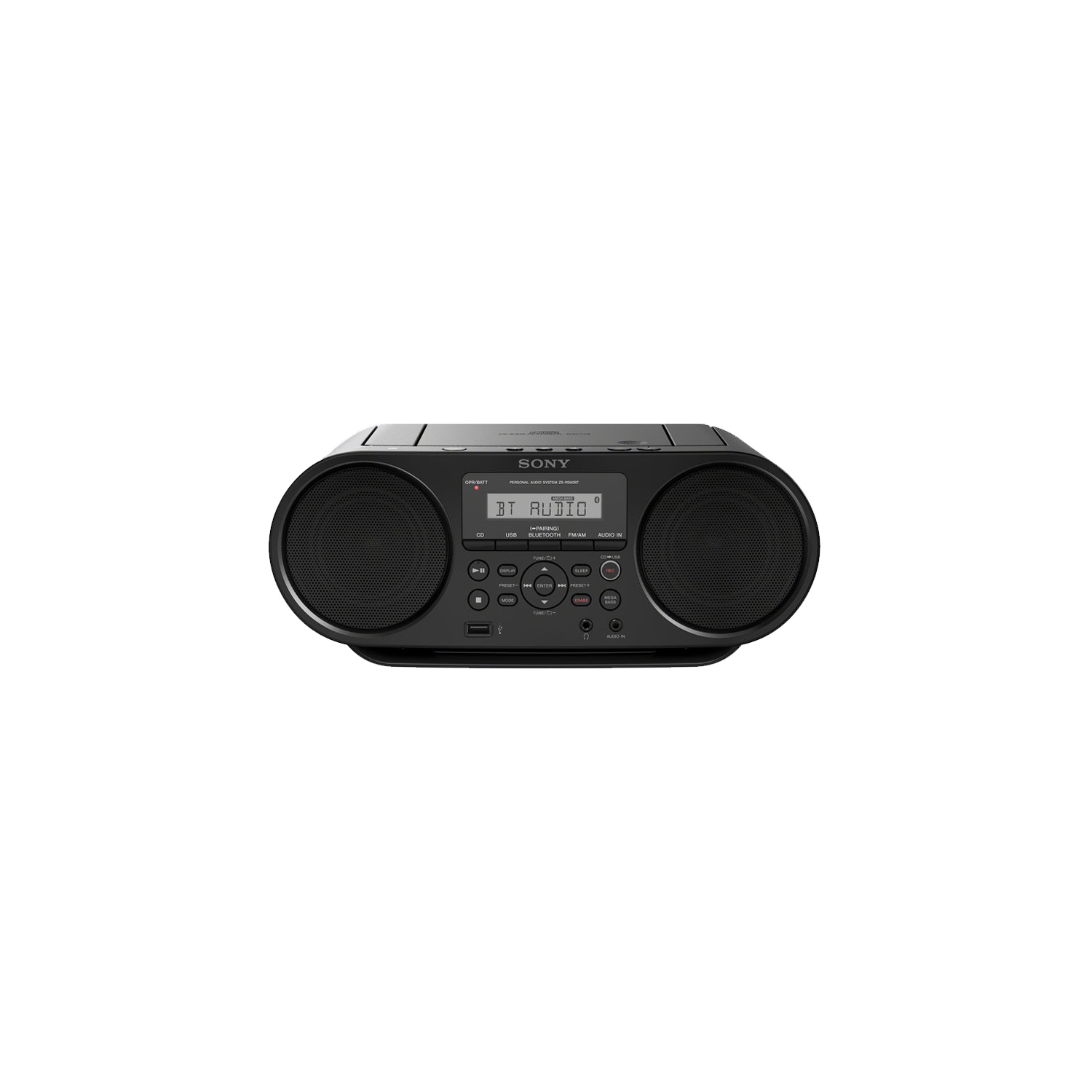 SONY CD BOOMBOX WITH BLUETOOTH - ZSRS60BT/CA Seller Provided Warranty Included
