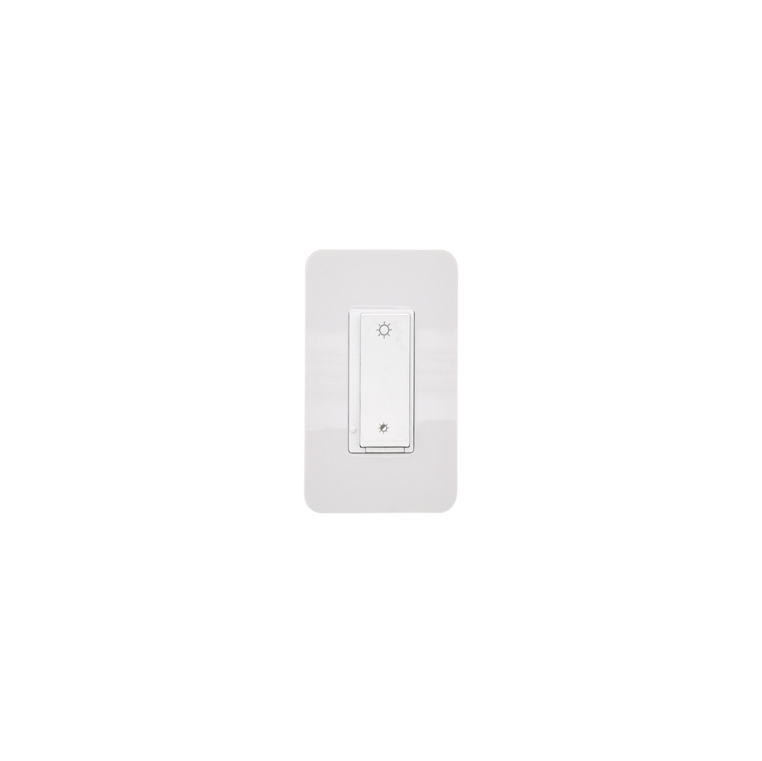 NEXXT Smart Home WiFi Dimmer Switch Contrôle vocal à pôle ALEXA / Google - Manuel et dégagement à distance - blanc