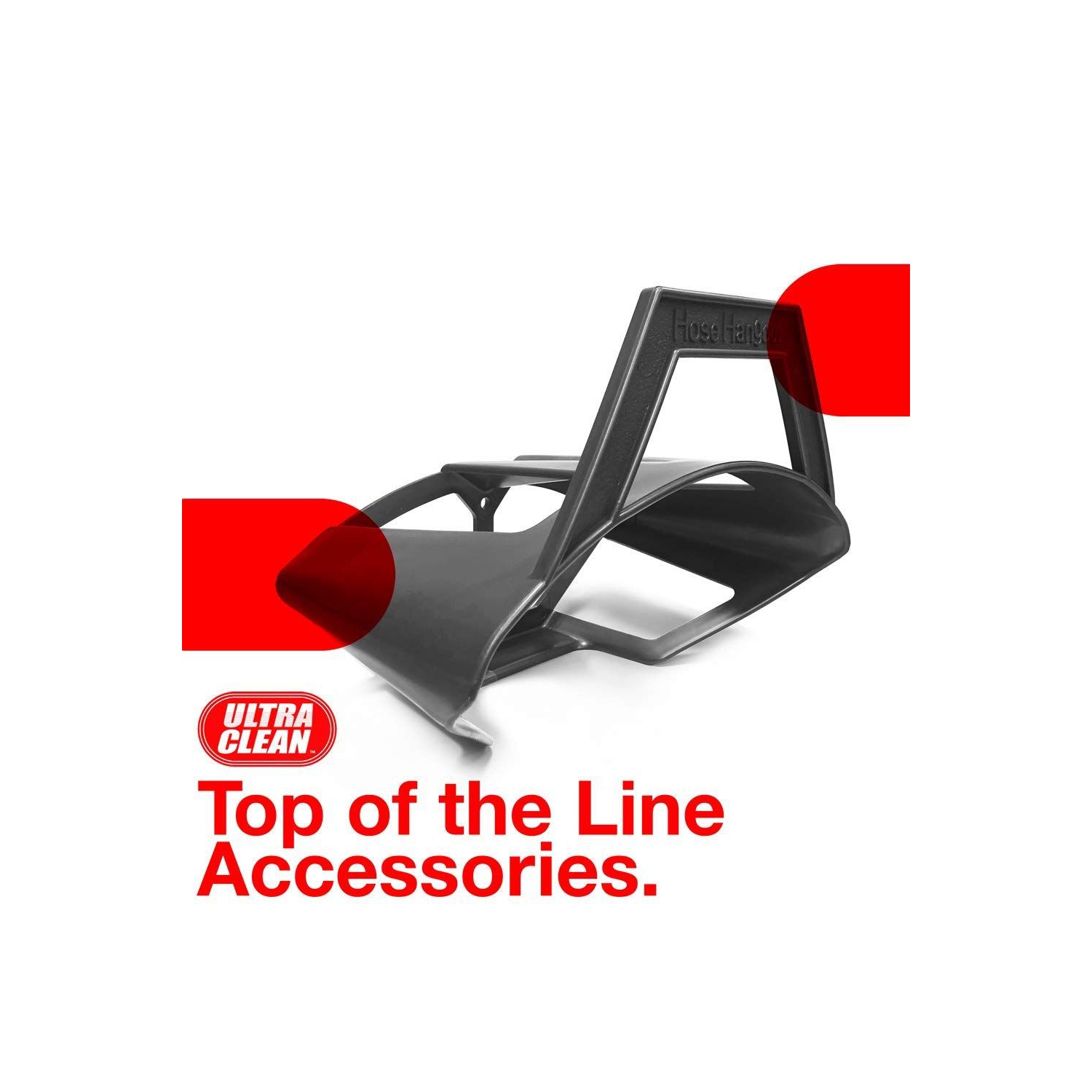 ULTRA CLEAN Central Vacuum Hardwood Accessory Kit - Low-Voltage Crush-Proof Hose with ON/Off Switch Swivel Handle - Telescopic Extendable Wand -