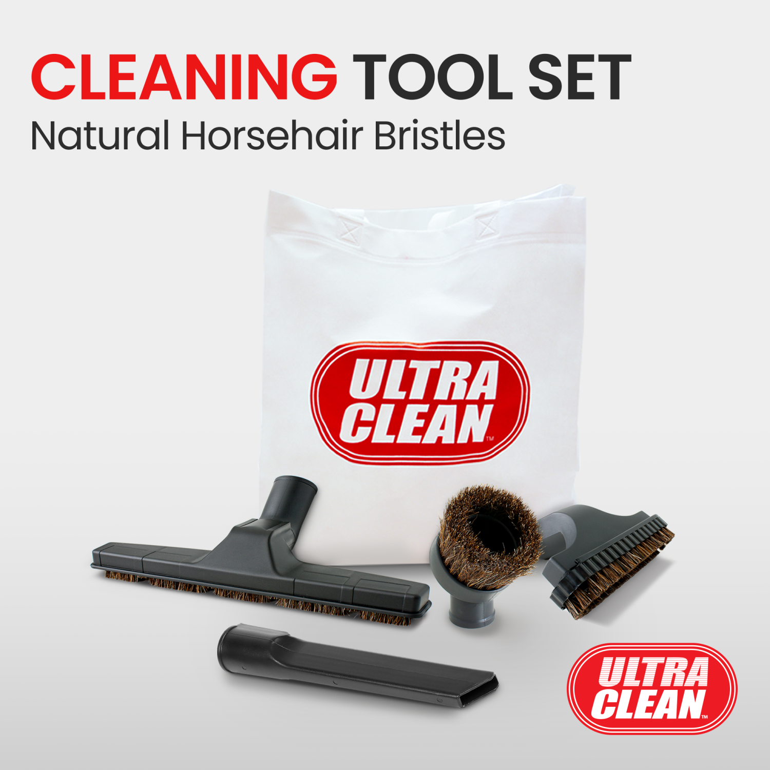 Aspirateur central Ultra Clean SC200, moteur de dérivation tangentielle jusqu'à 7,500 pi2 avec buse Air Turbo, tuyau et accessoires, idéal pour les