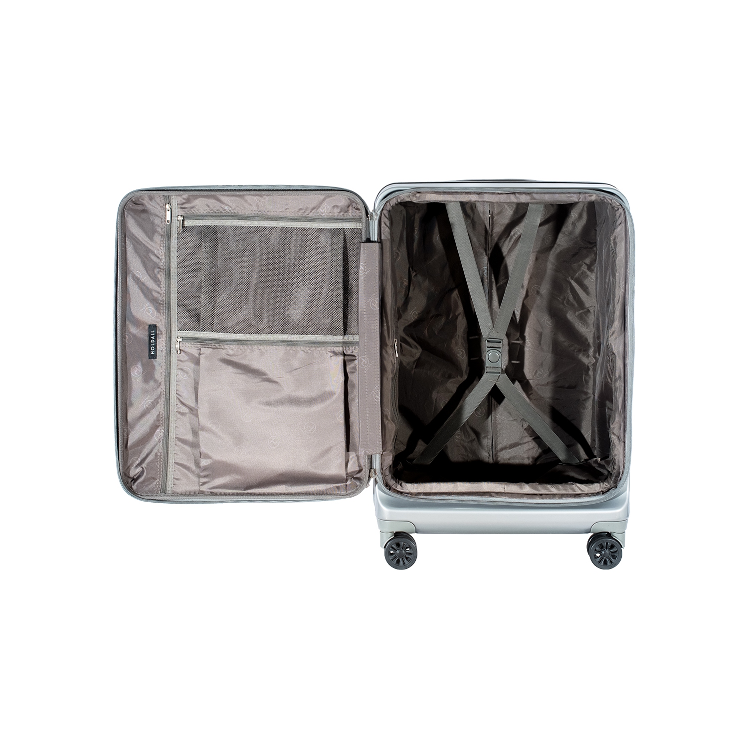 Valise moyenne de 25 po de la collection Holdall Bjorn, gris frais