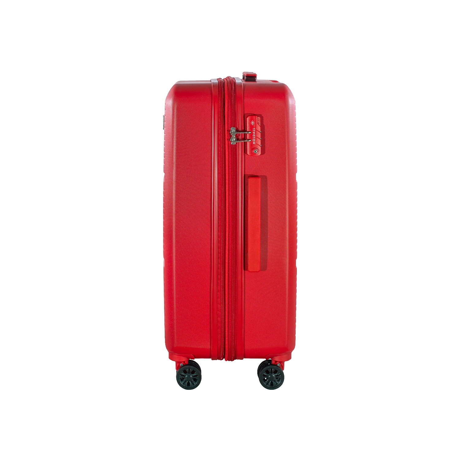 Valise moyenne de 24 po de la collection Orion de Holdall, rouge chaleureux