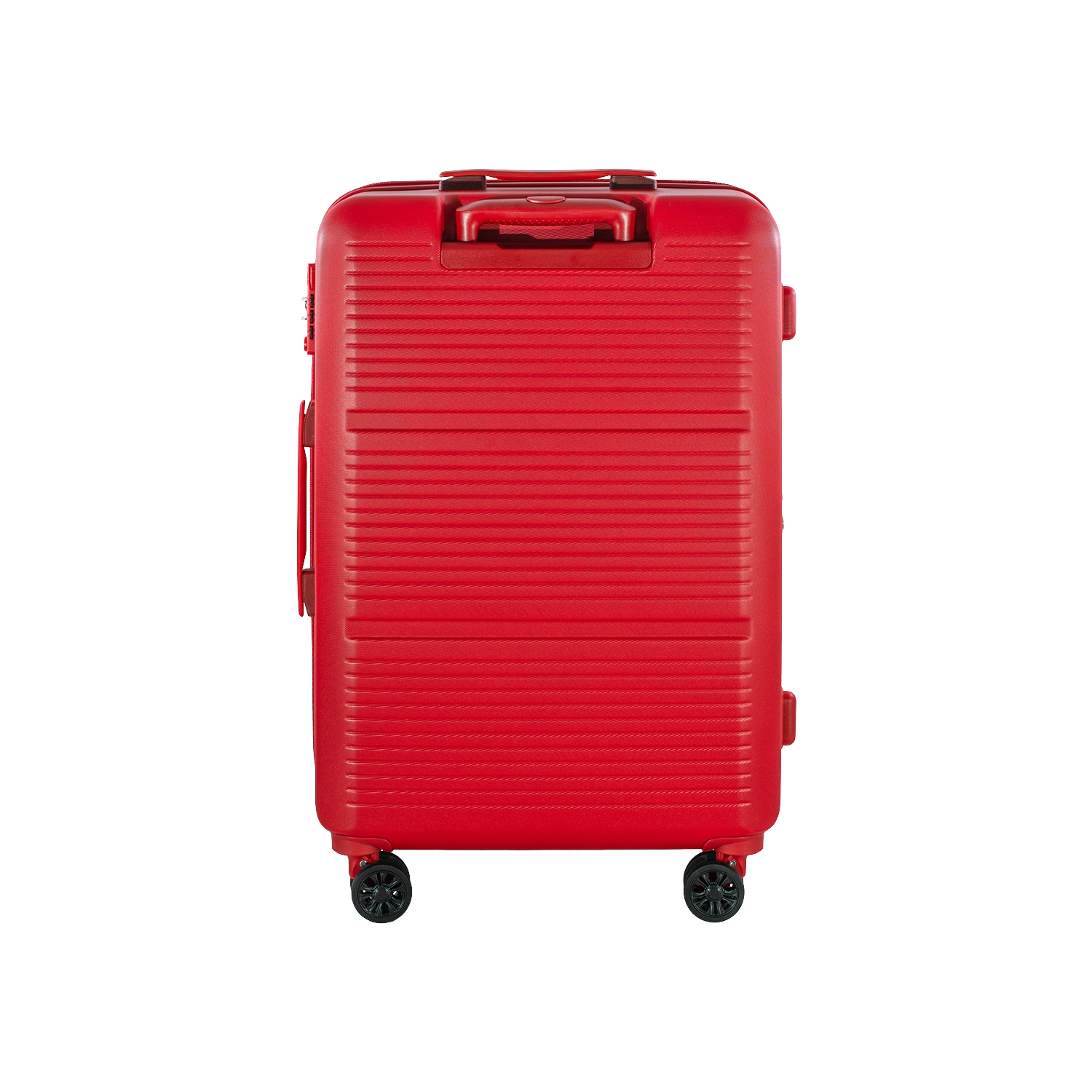 Valise moyenne de 24 po de la collection Orion de Holdall, rouge chaleureux