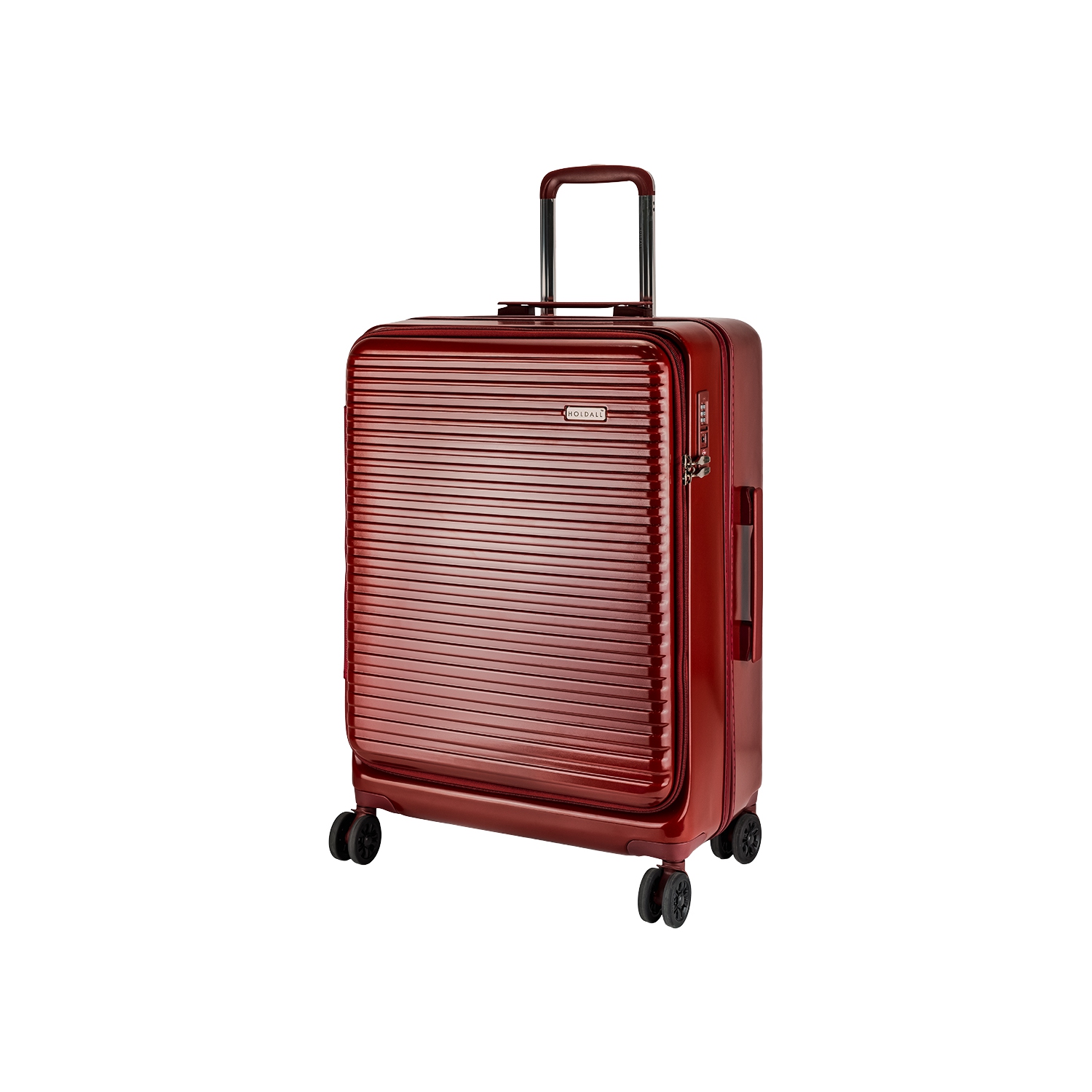 Valise moyenne de 25 po de la collection Holdall Bjorn, rouge Scepter