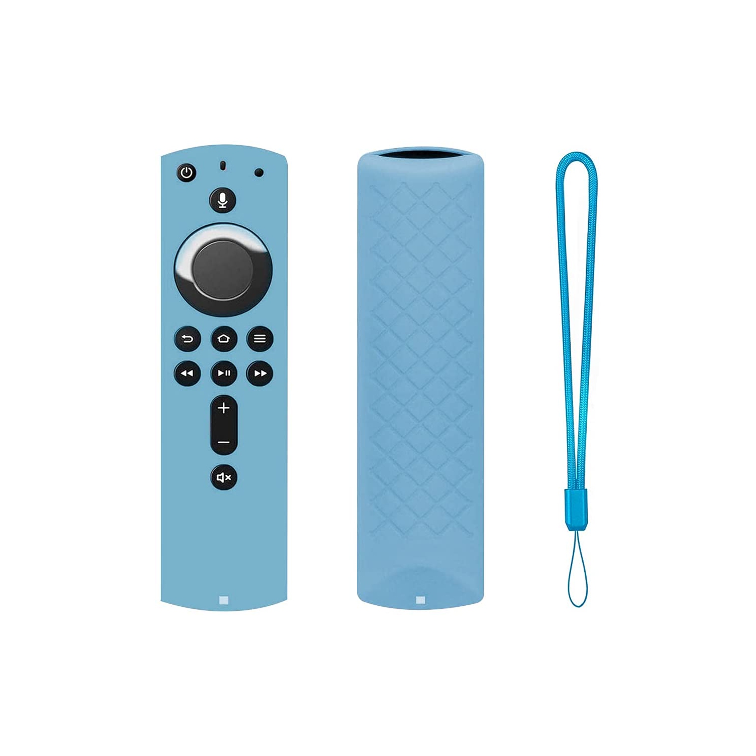 Shockproof Protective Silicone Case/Covers Compatible with All-New Alexa Voice Remote for Fire TV Stick 4K, Fire TV