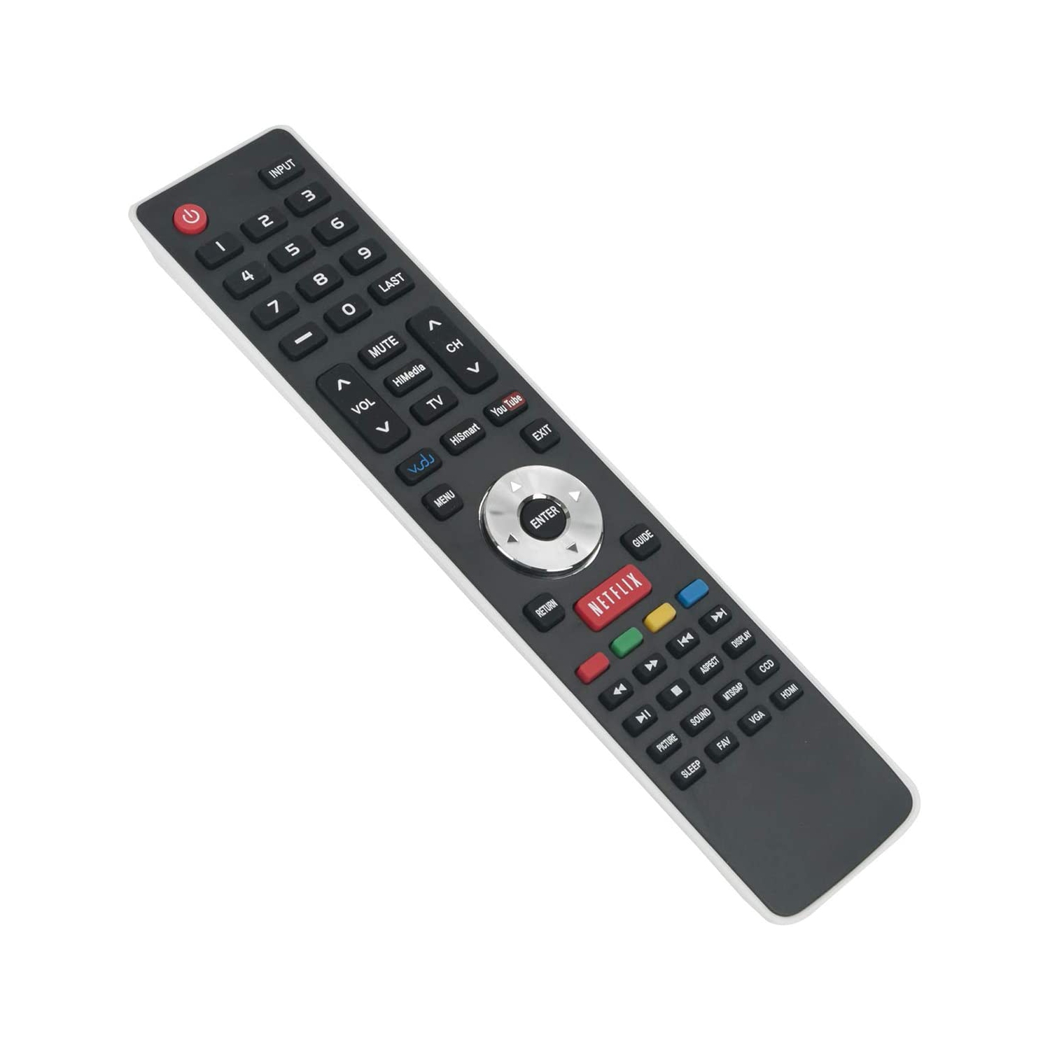 Replacement Infrared IR Remote Control Applicable for Hisense 4K ULED™ Android TV 65H9908 55H9908