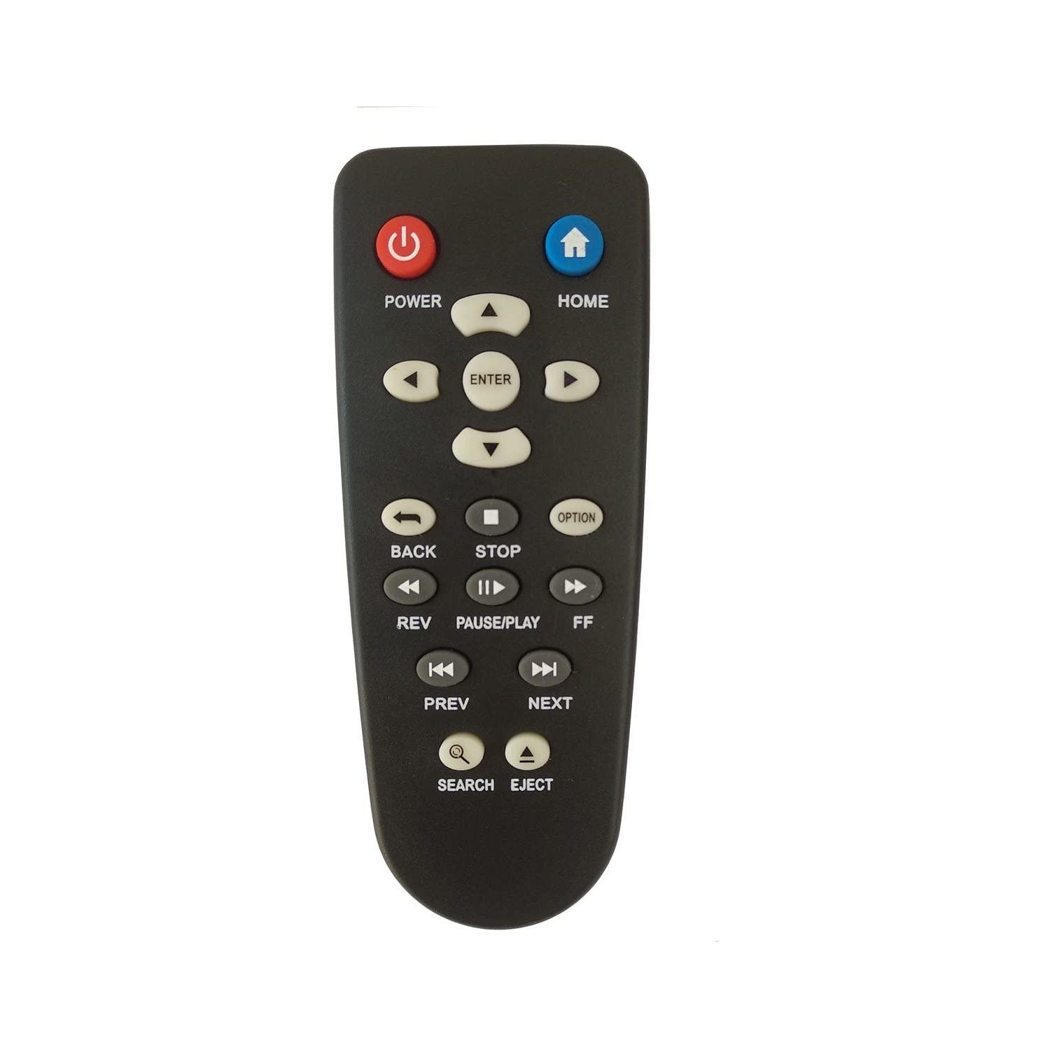 Universal Remote for Western Digital Live HD TV Streaming Media Player Plus Hub WD 1st 2nd 3rd Gen Remote Control
