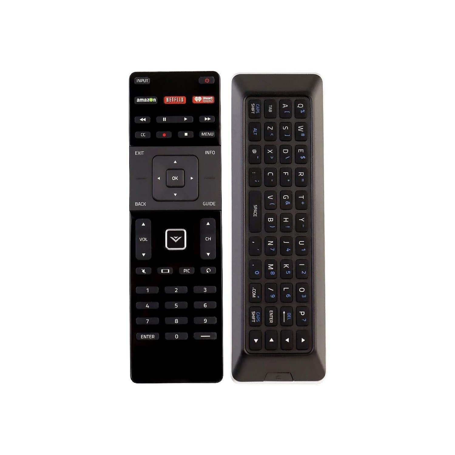 XRT500 Back Light Keyboard Remote Control fit for VIZIO Smart TV P602UI-B3 P652UI-B2 RS65-BL M602I-B3 E401i-a3 M471i-A2