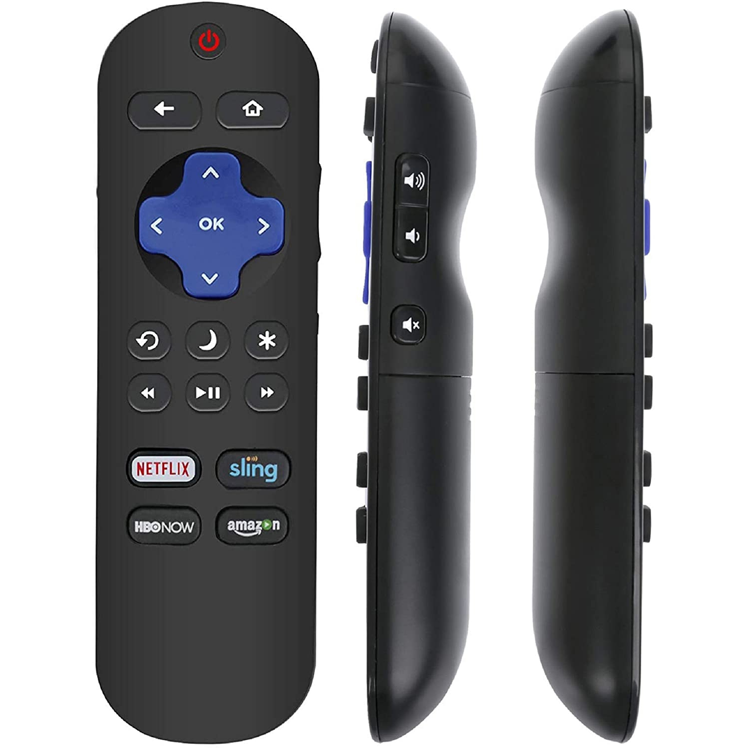 LC-RCRUS-17 LCRCRUS17 Remote Control fit for Sharp Roku Smart TV LC-50LB481U LC-43LB481U LC-55LB481U LC50LB481U