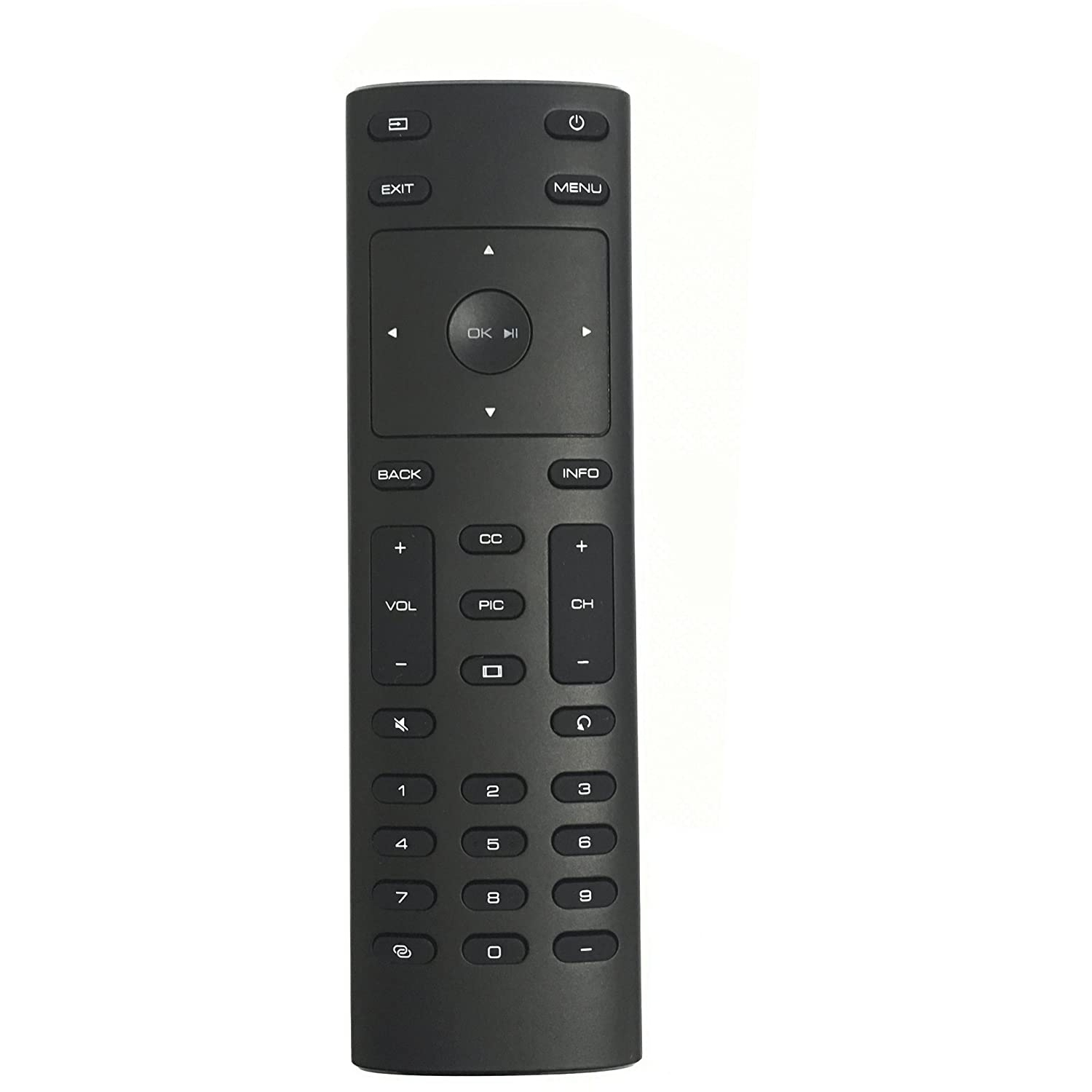 New XRT135 TV Remote fit for VIZIO HDTV D32f-F1 E43-E2 E50-E1 E65-E3 E75-E3 E80-E3 M50-E1 M55-E0 M65-E0 M70-E3 M75-E1