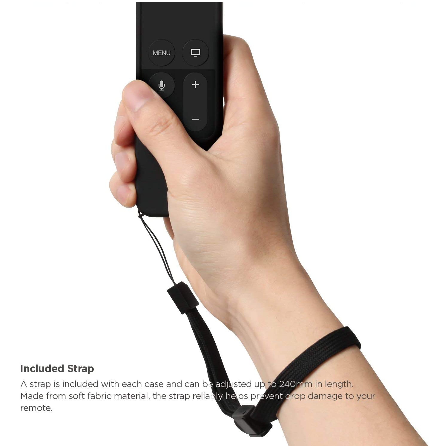 R1 Intelli Case - Compatible with Apple TV Siri Remote 4K, 4th Generation - Magnet Technology, Anti-Slip