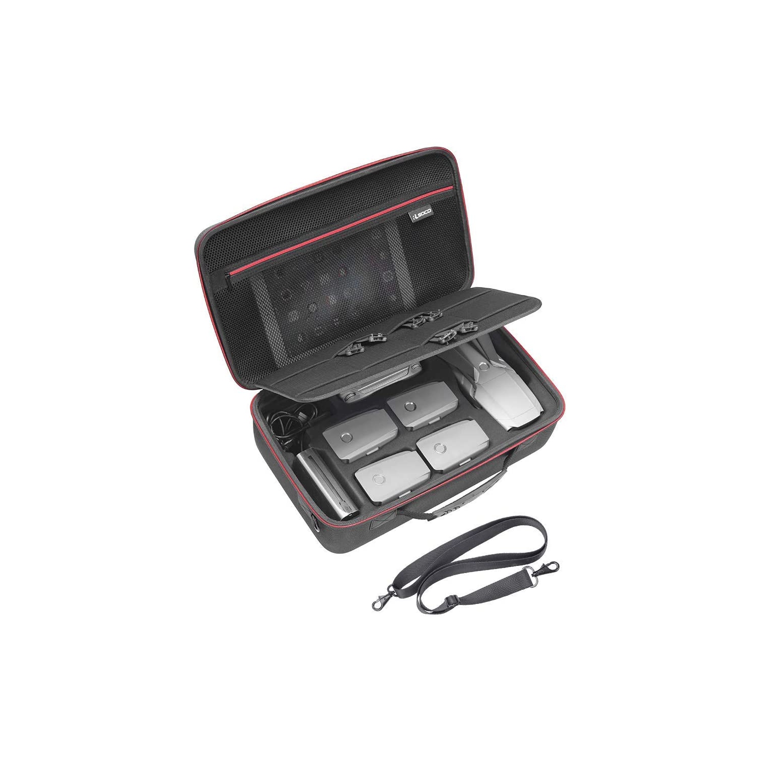 Travel Carrying Case for DJI Mavic Pro 2/ Mavic 2 Zoom Fly More Kit -Fits for Full Mavic 2 Accessories:Remote