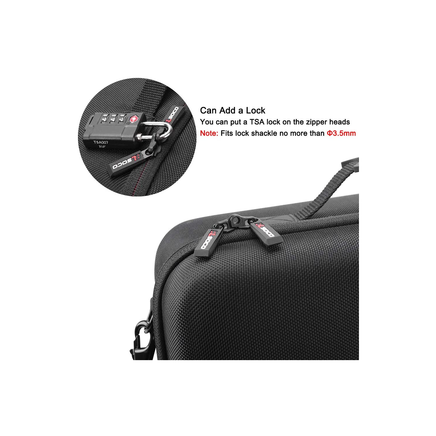 Travel Carrying Case for DJI Mavic Pro 2/ Mavic 2 Zoom Fly More Kit -Fits for Full Mavic 2 Accessories:Remote