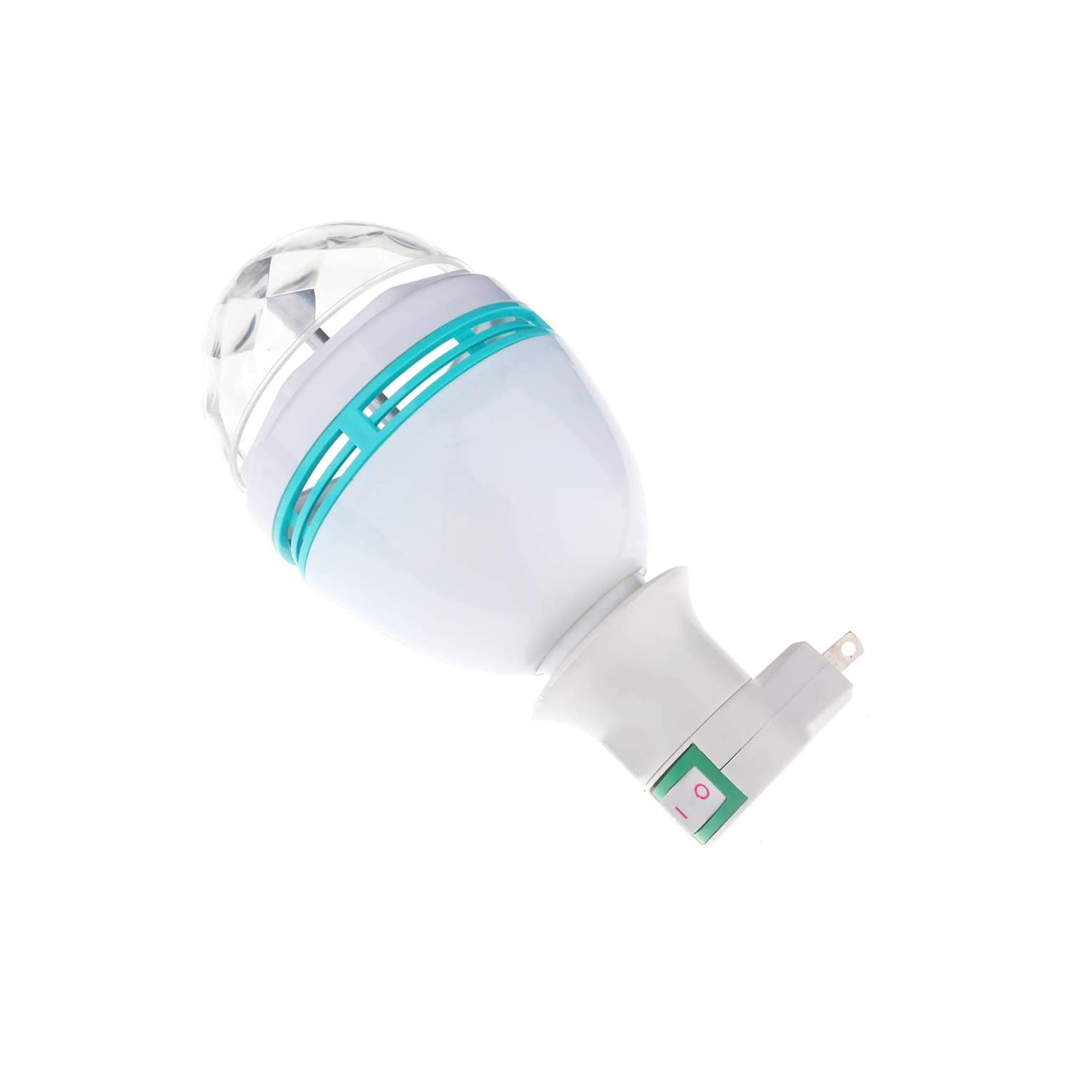 E26 Disco Light Bulb Rotating Party Light Lamp LED Strobe Bulb Strobe Light Multi Crystal Disco Bulb for Disco