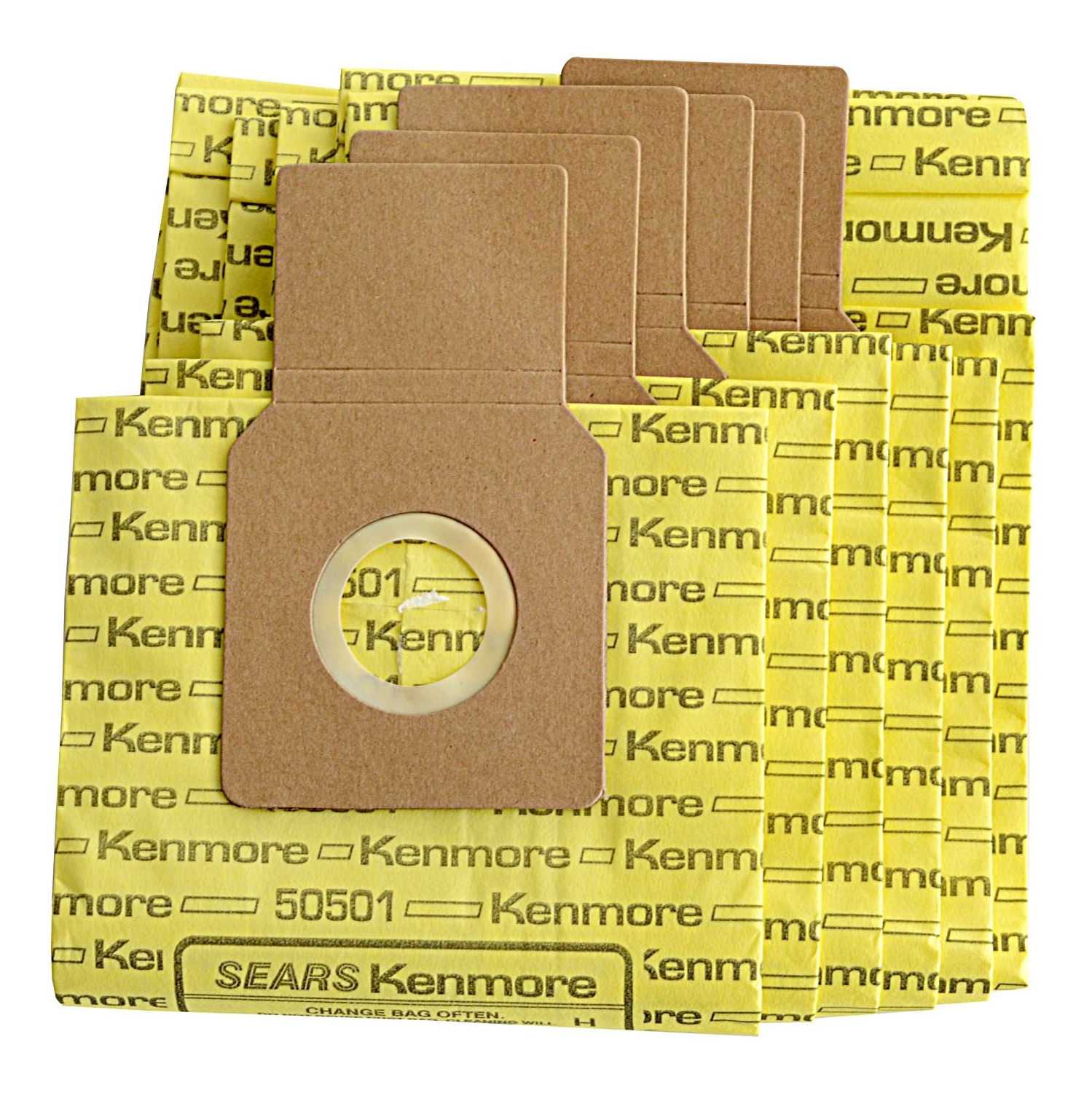 Micro-Lined Vacuum Bags. Genuine Upright Vacuum Cleaners. Package of 6 Bags