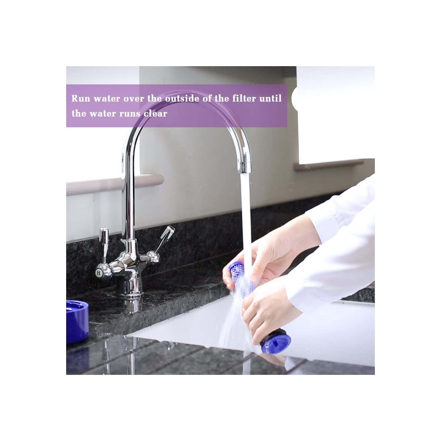 Filter Replacement for V6 V7 V8 DC58 DC59 DC61 DC62,8 Packs Washable Filters Compatible for Filter