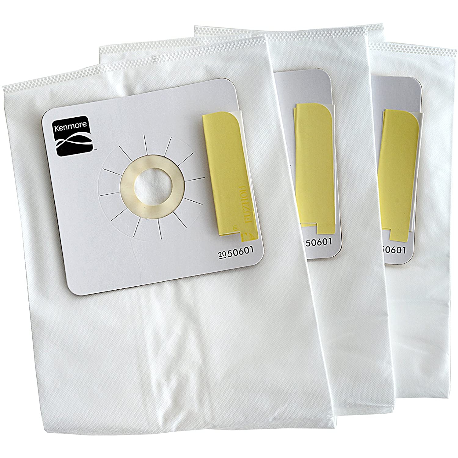 50601 Allergen Central Vac Bags. Genuine Synthetic Central Vacuum Cleaner Bags. Package of 3 Bags