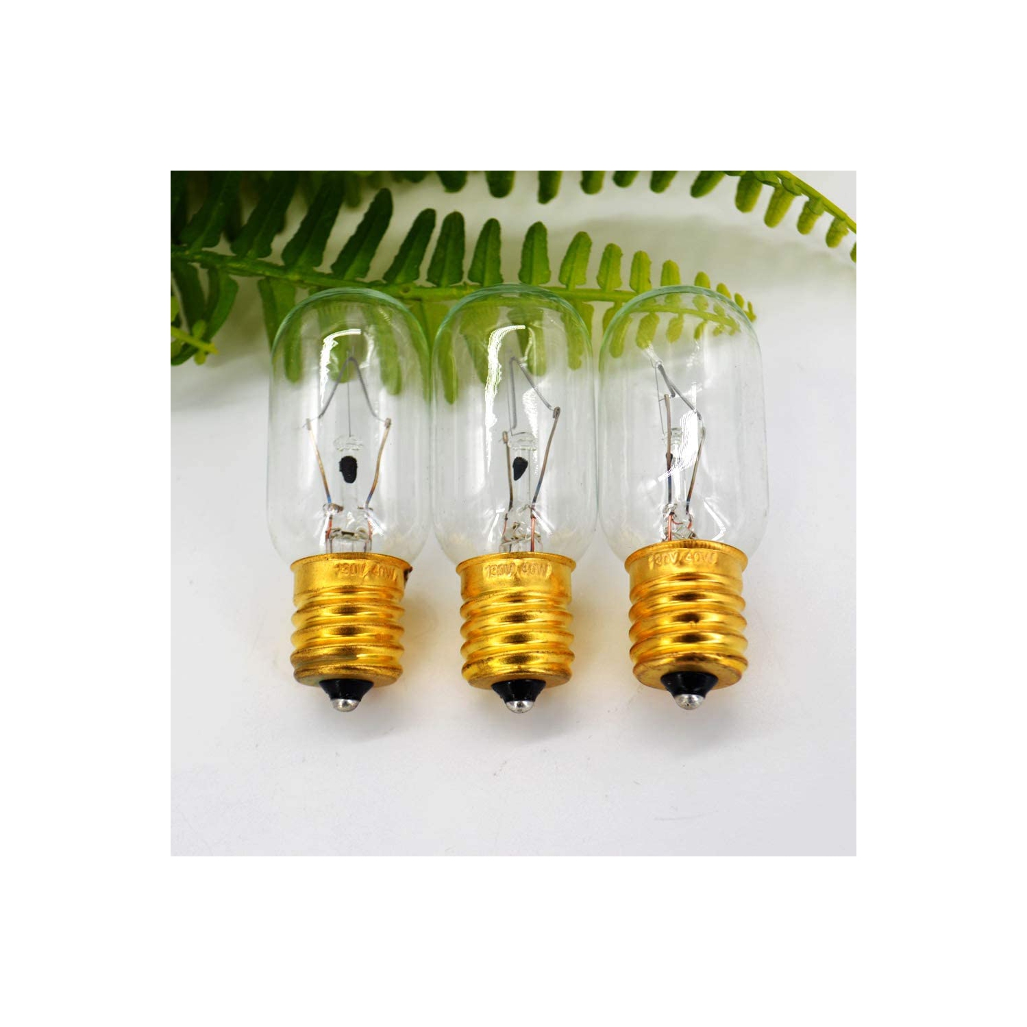 Ampoule T8 à base tubulaire E17 de 40 W, ampoule incandescente à résistance élevée pour four à micro-ondes